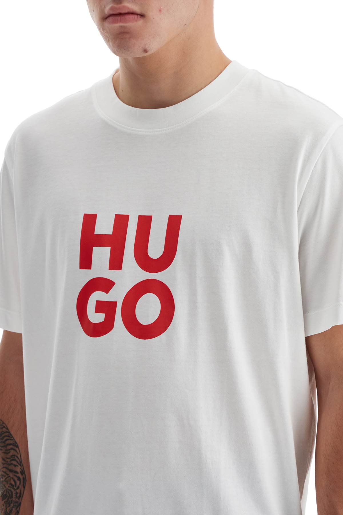 Hugo T-Shirt With Logo Print