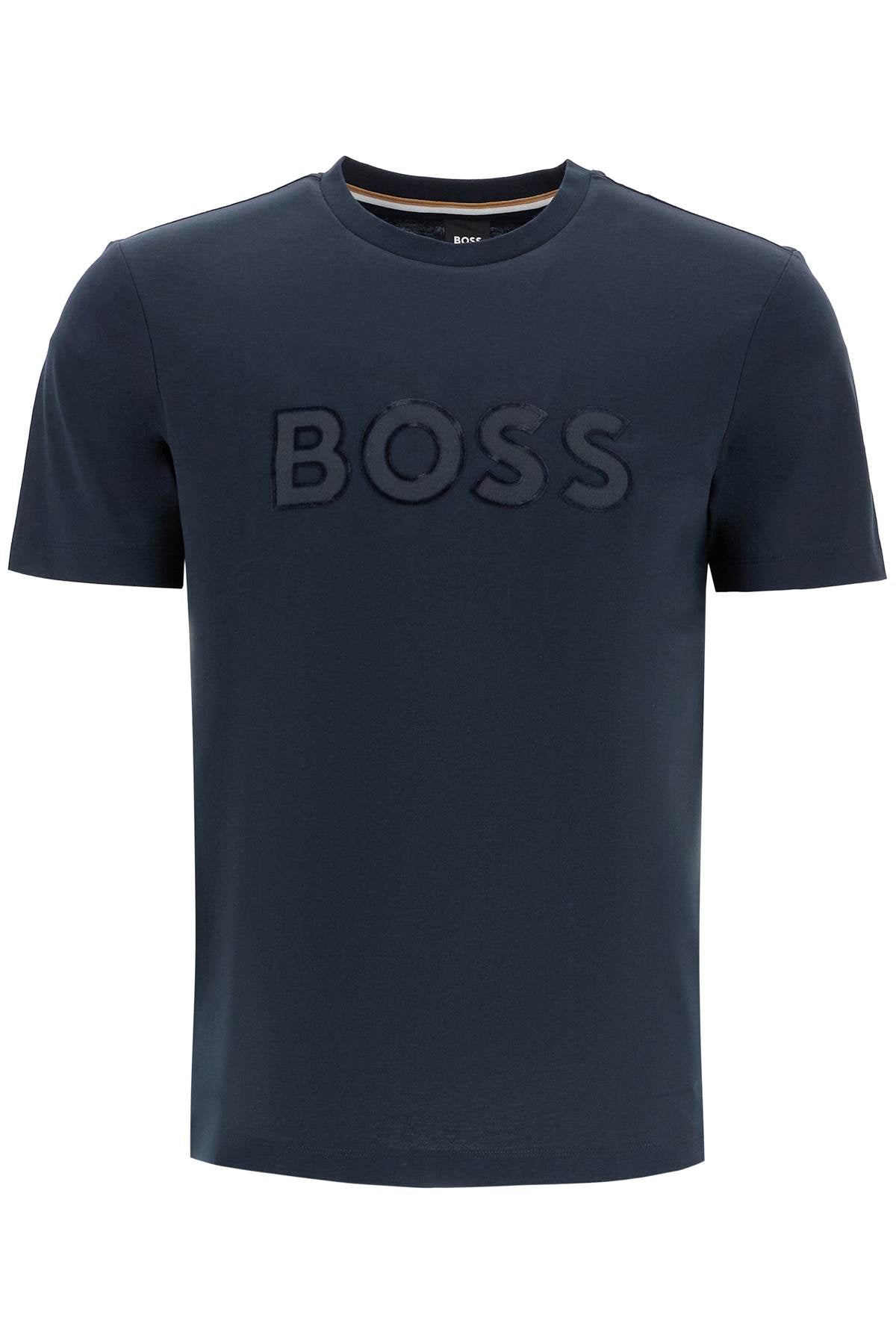 Boss T-Shirt With Patch Logo Design