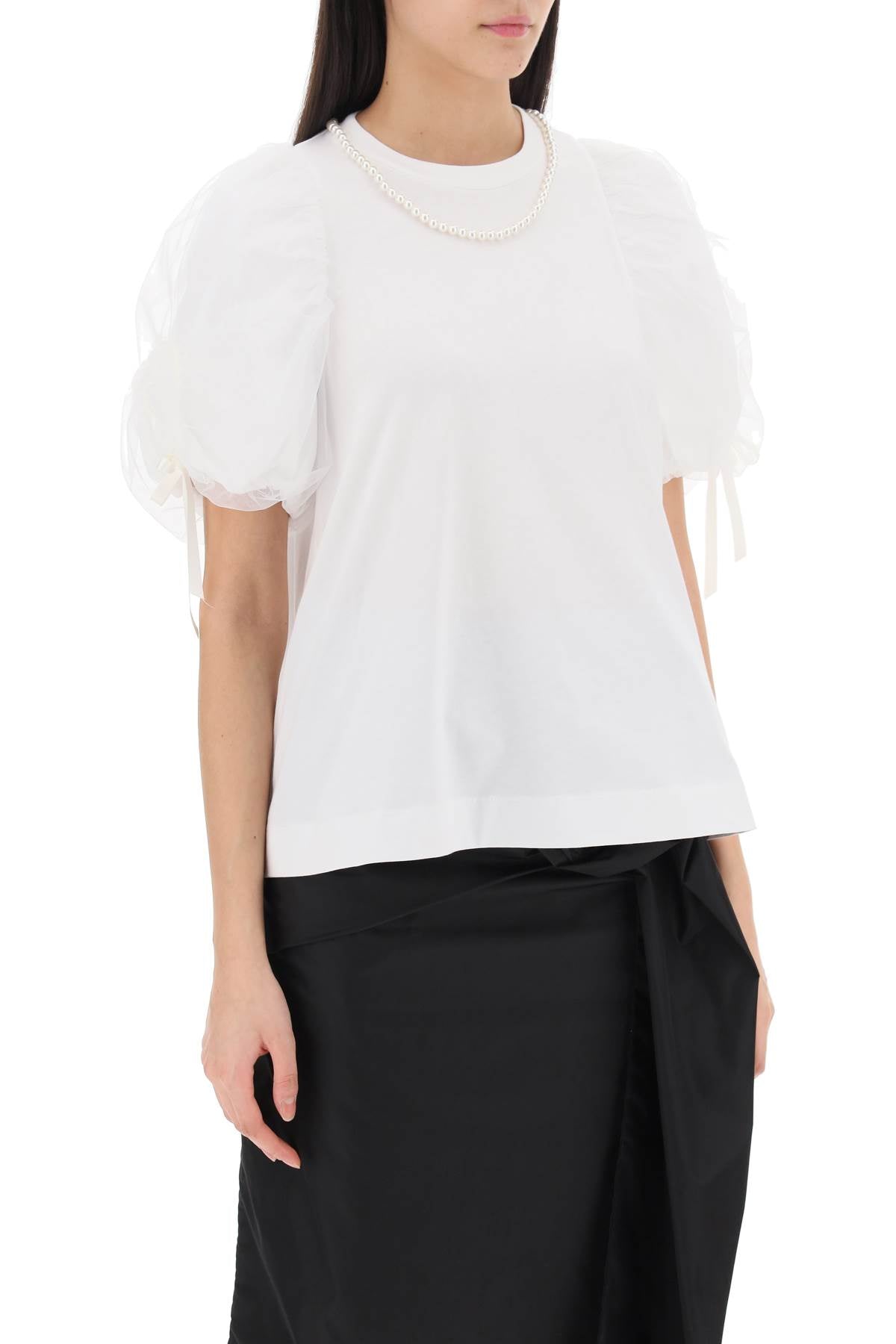 Simone Rocha Puff Sleeves T-Shirt