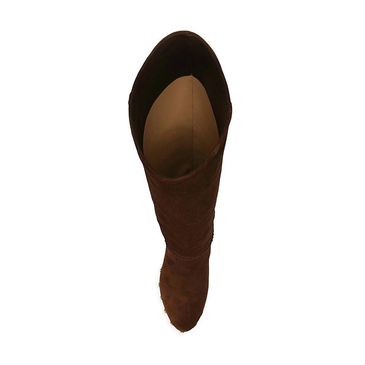 Veronica Beard Glendale Block heel Clog Knee Boots Brown 8