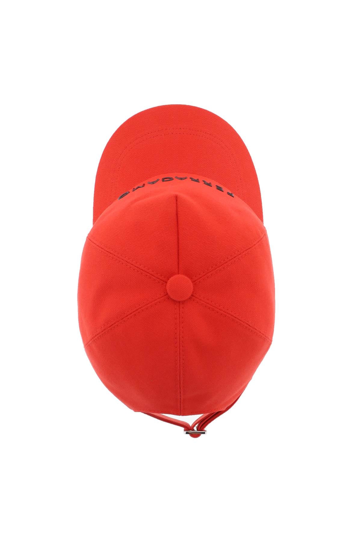 Ferragamo Logo Baseball Cap