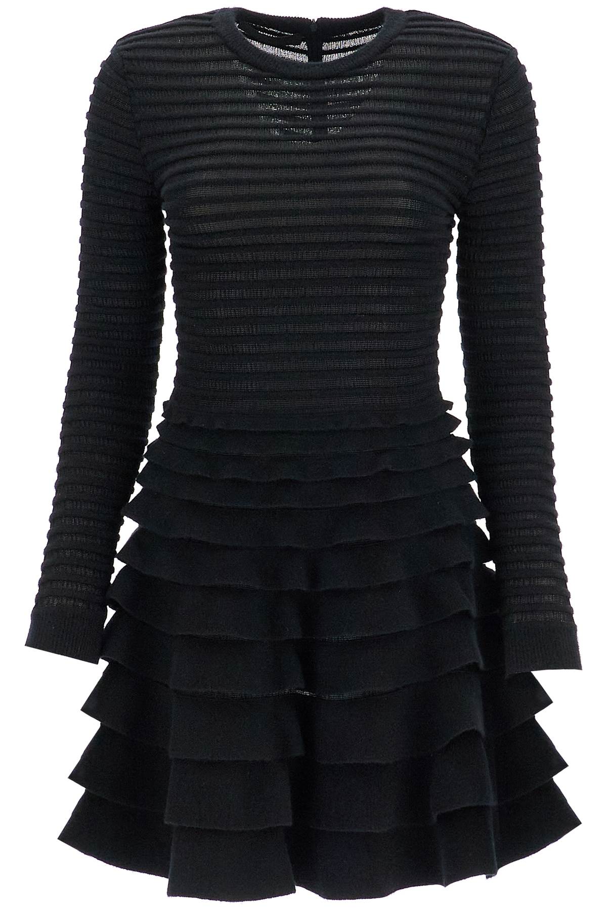 Valentino Garavani Mini Viscose And Wool Dress