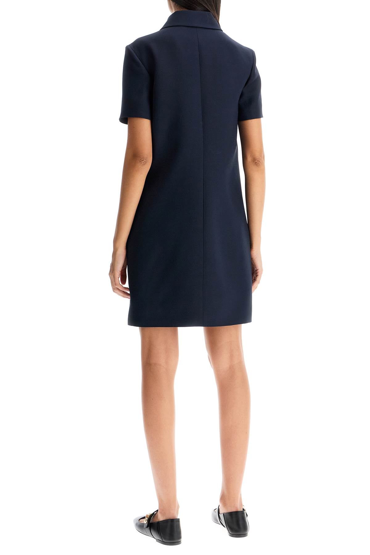 Valentino Garavani Short Crepe Couture Dress