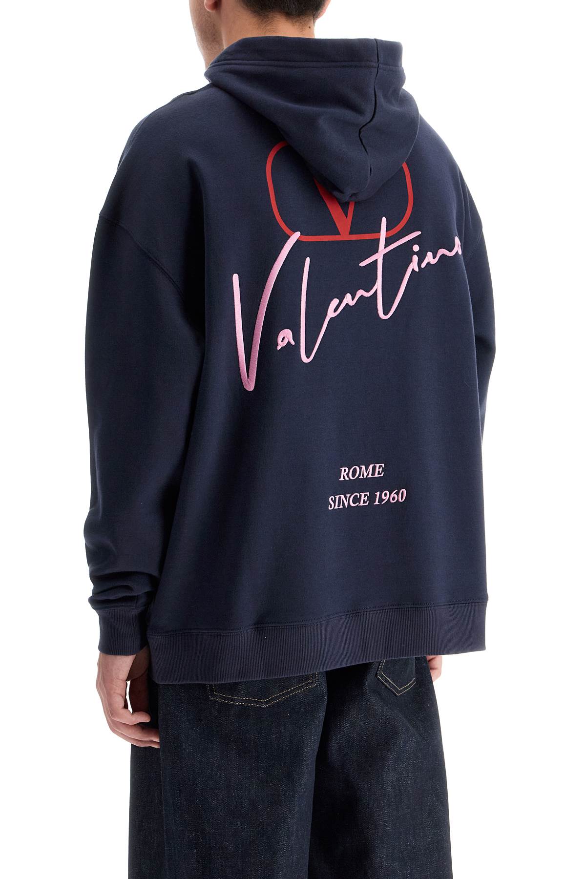 Valentino Garavani Hooded Sweatshirt With