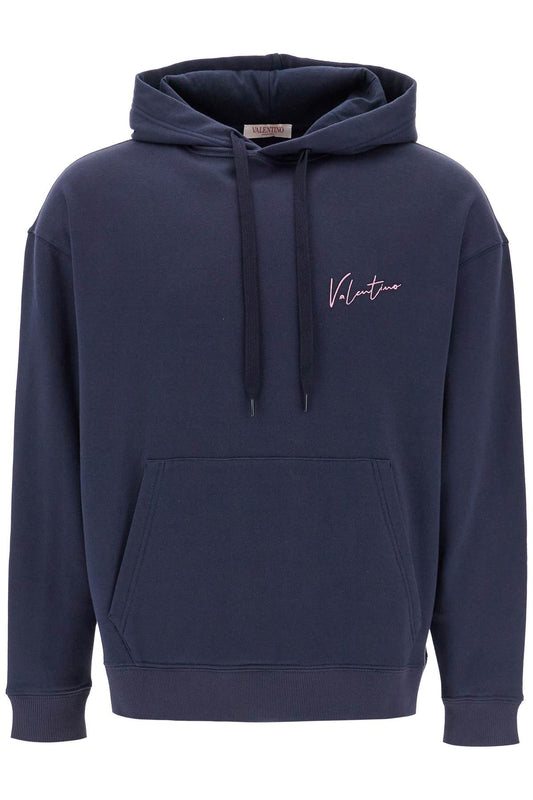 Valentino Garavani Hooded Sweatshirt With