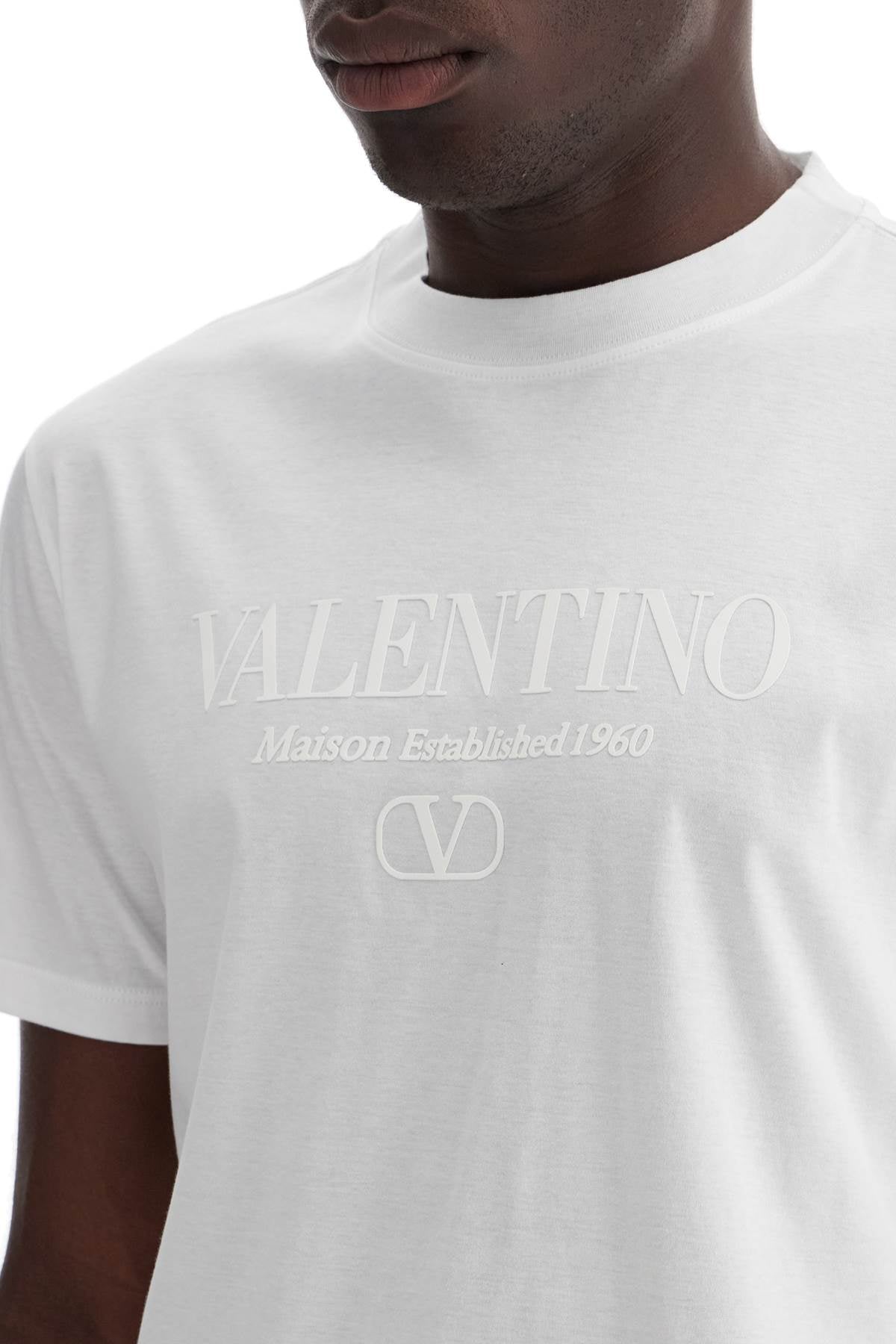 Valentino Garavani T-Shirt With Logo Print