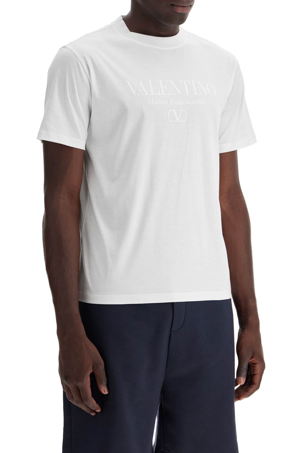 Valentino Garavani T-Shirt With Logo Print