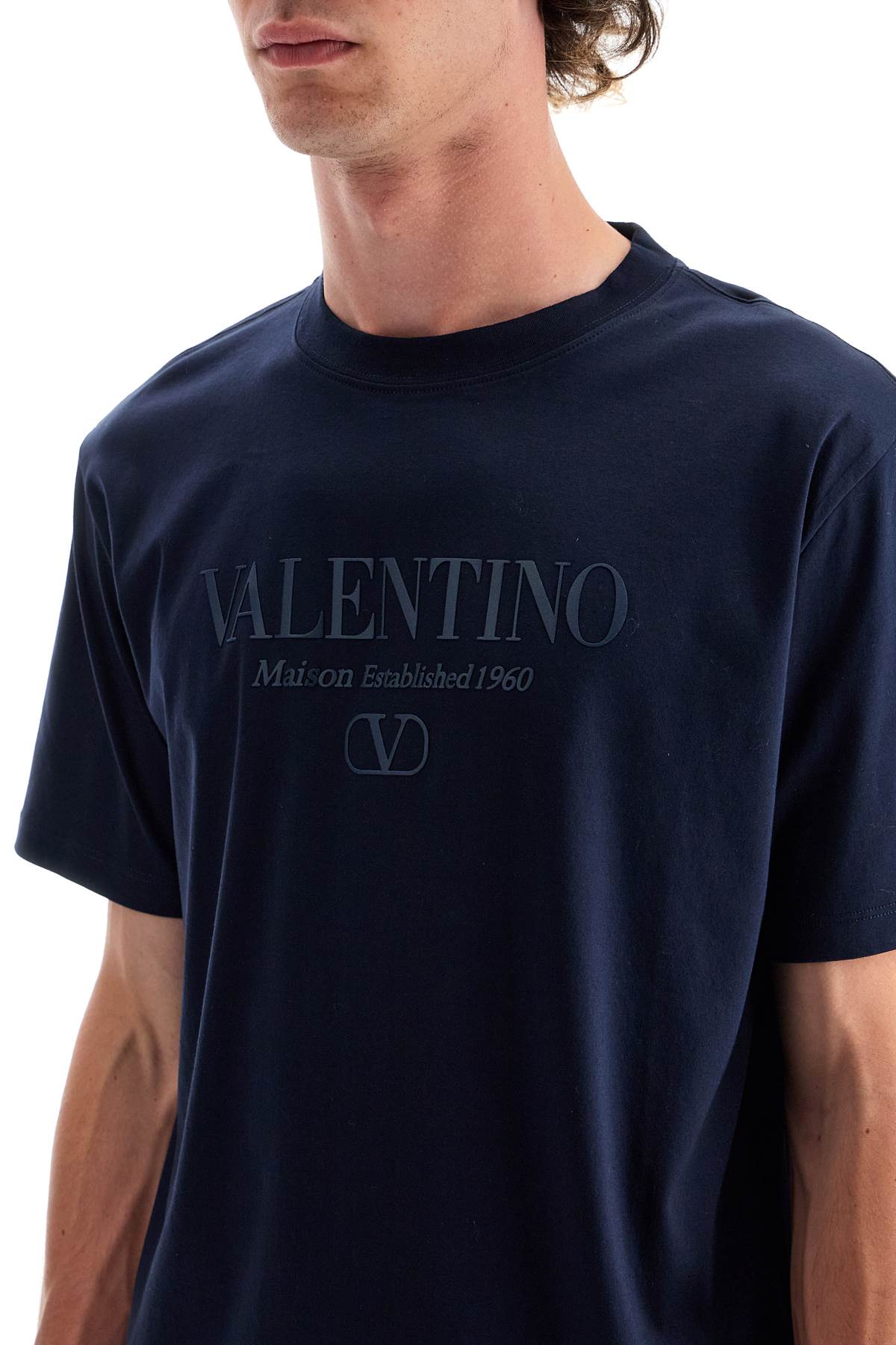 Valentino Garavani T-Shirt With Logo Print