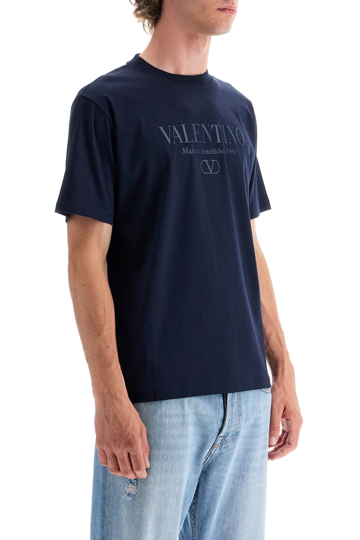 Valentino Garavani T-Shirt With Logo Print