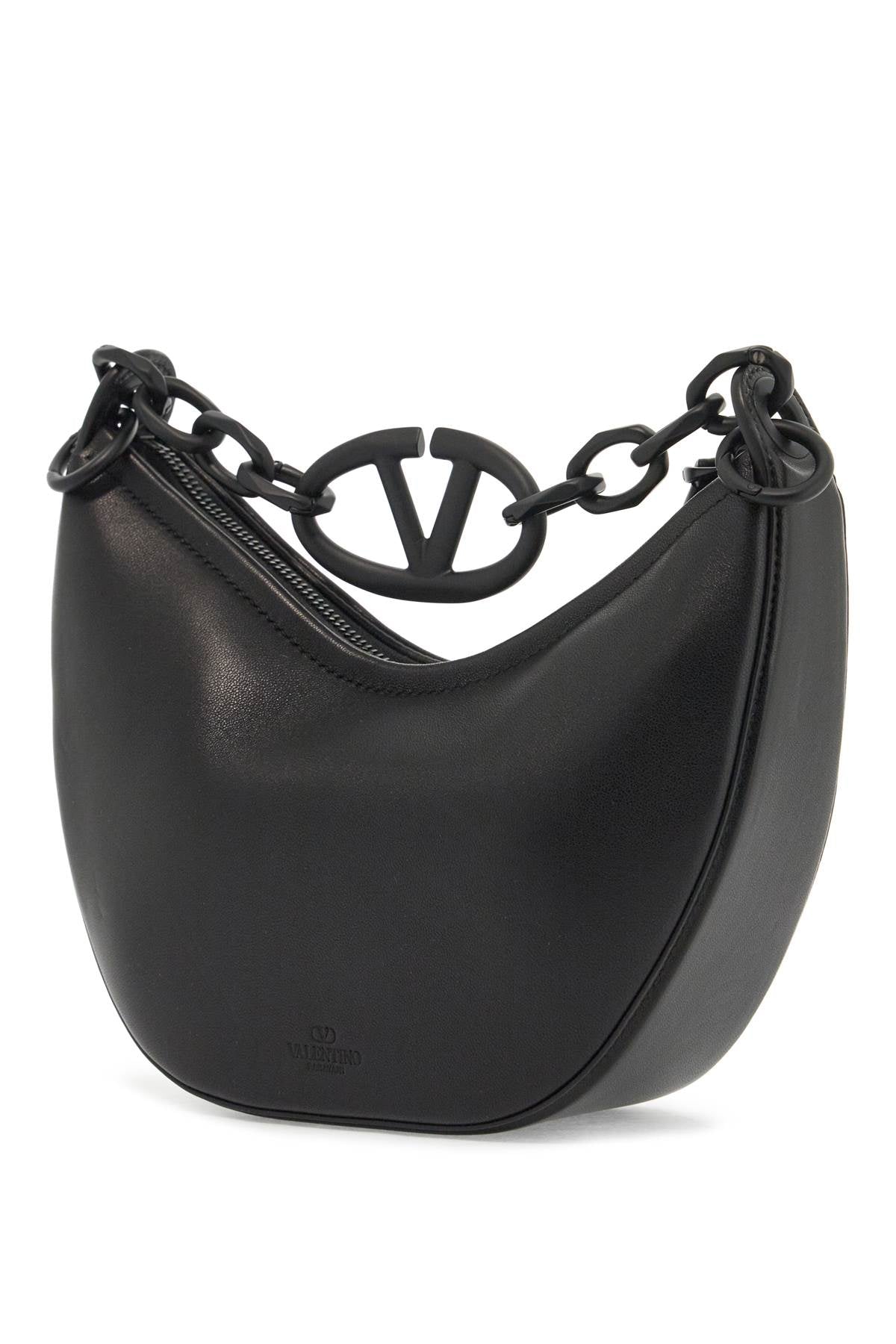 Valentino Garavani Mini Vlogo Moon Hobo Bag In