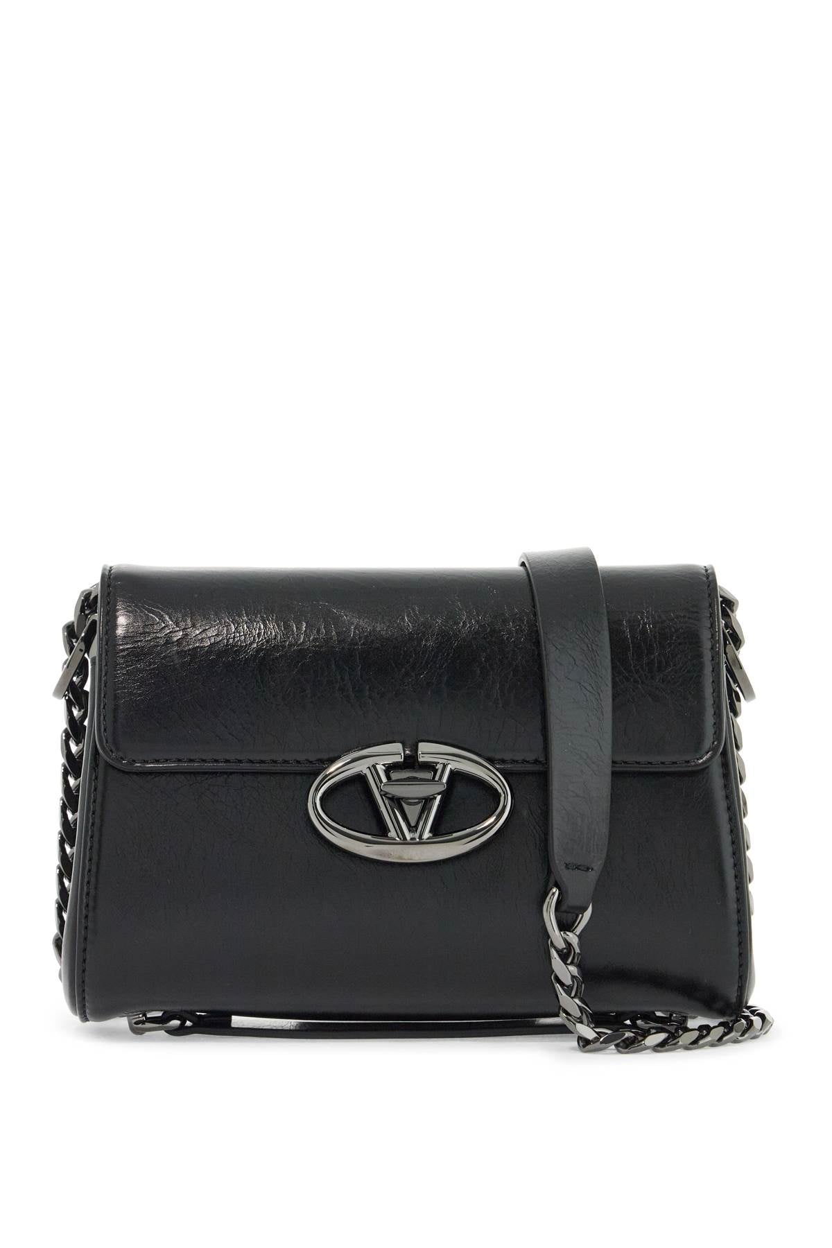 Valentino Garavani Small Vlogo Locker Shoulder Bag