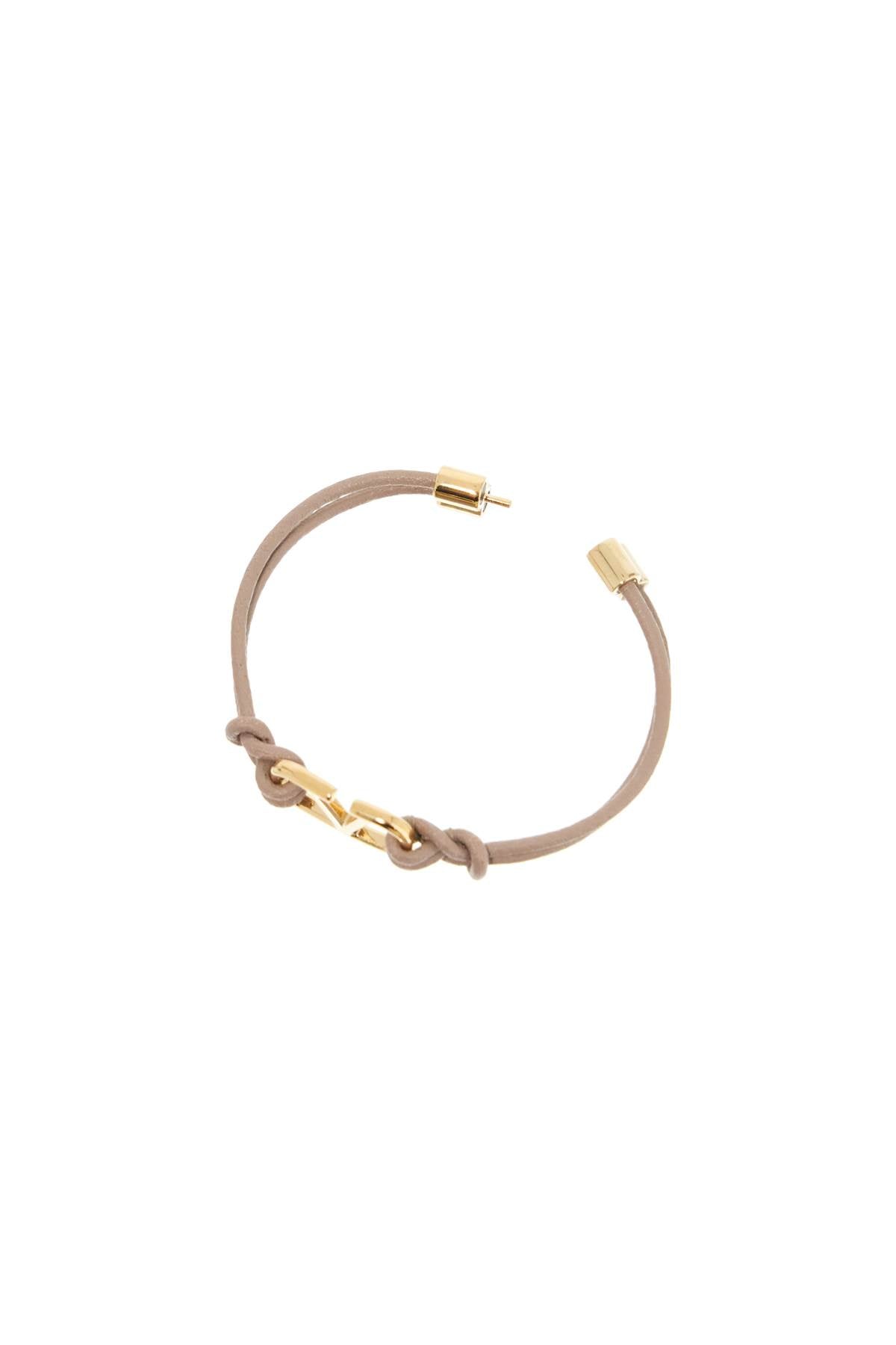 Valentino Garavani Leather Vlogo Signature Bracelet