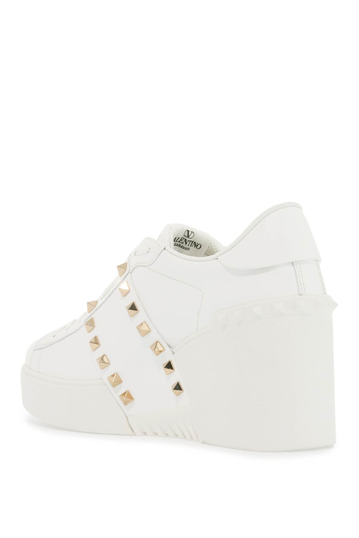 Valentino Garavani Open Disco Wedge Sneakers With