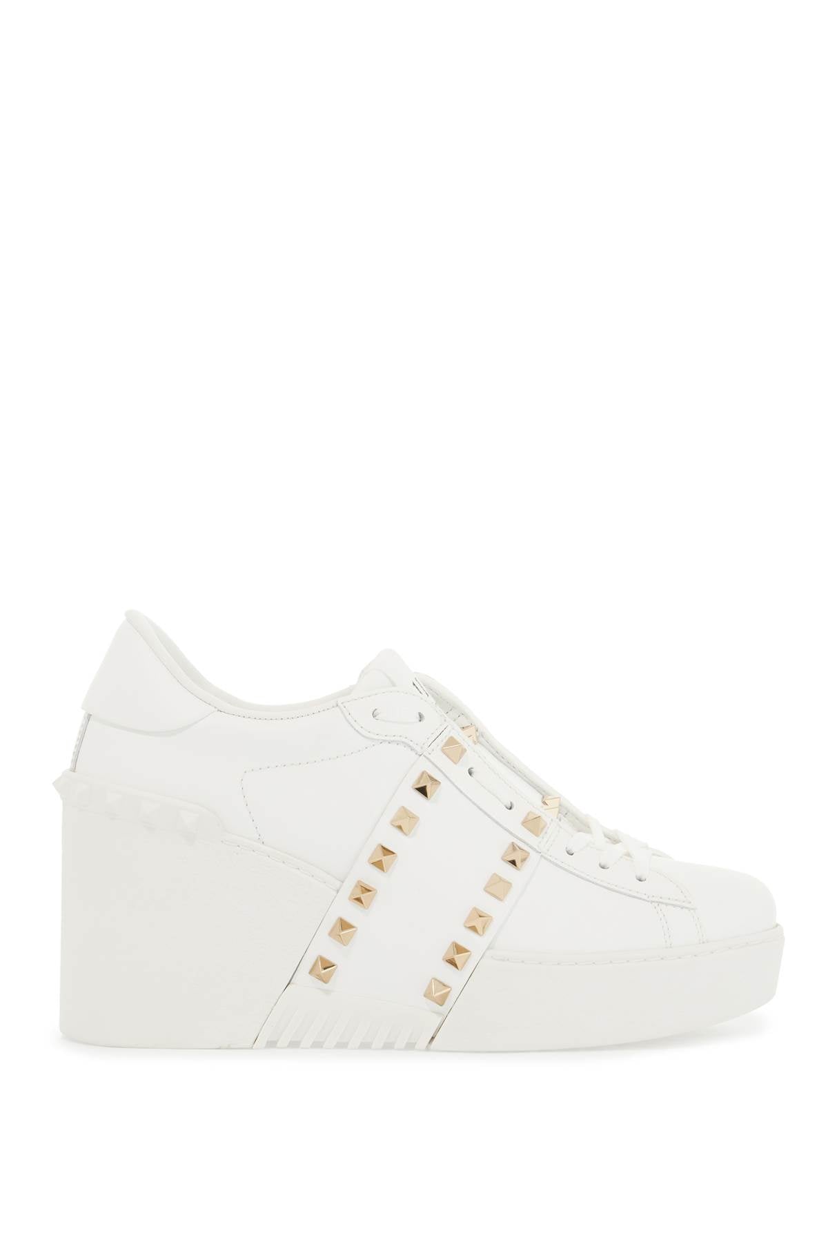 Valentino Garavani Open Disco Wedge Sneakers With