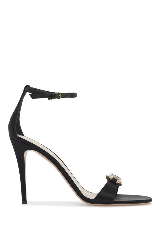 Valentino Garavani Vlogo Signature Satin Sandals