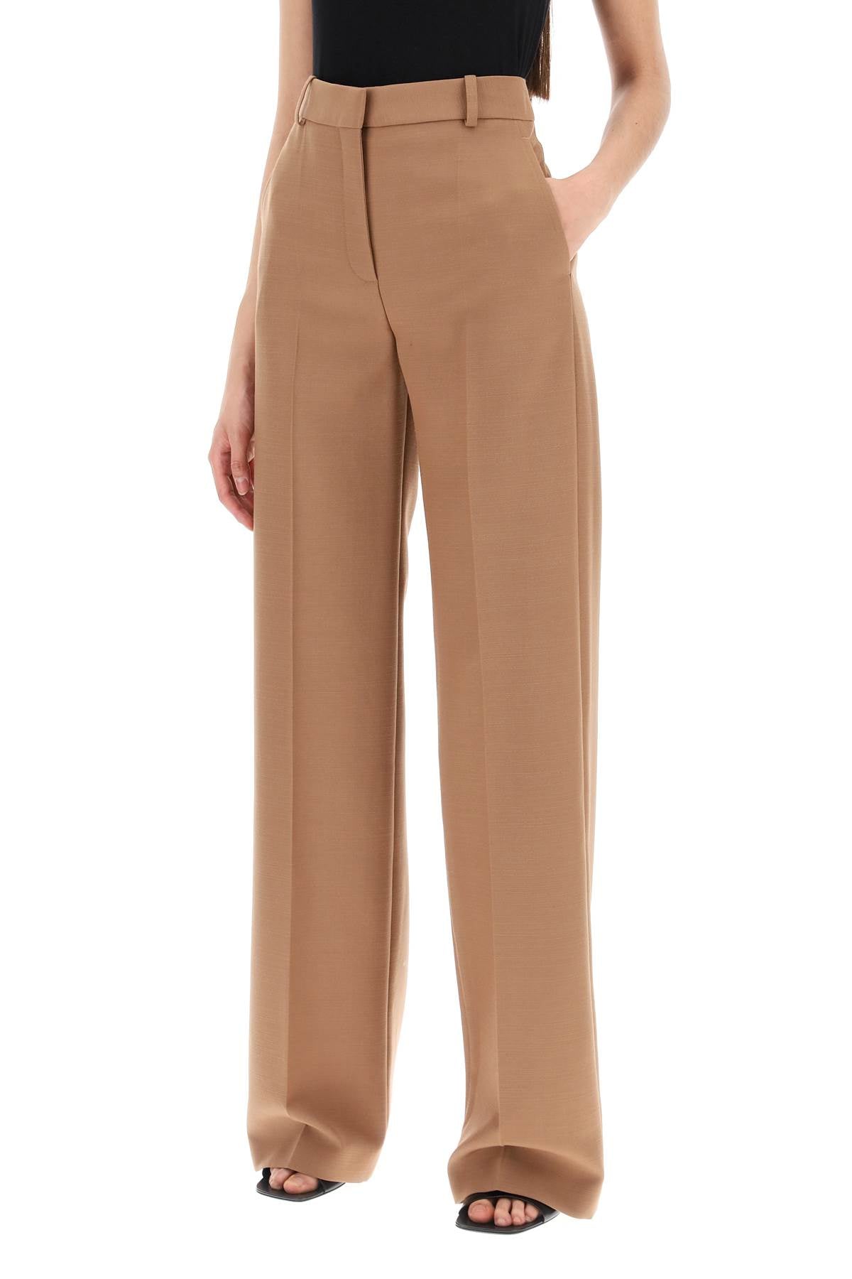 Stella Mccartney Straight Wool Trousers For Men.