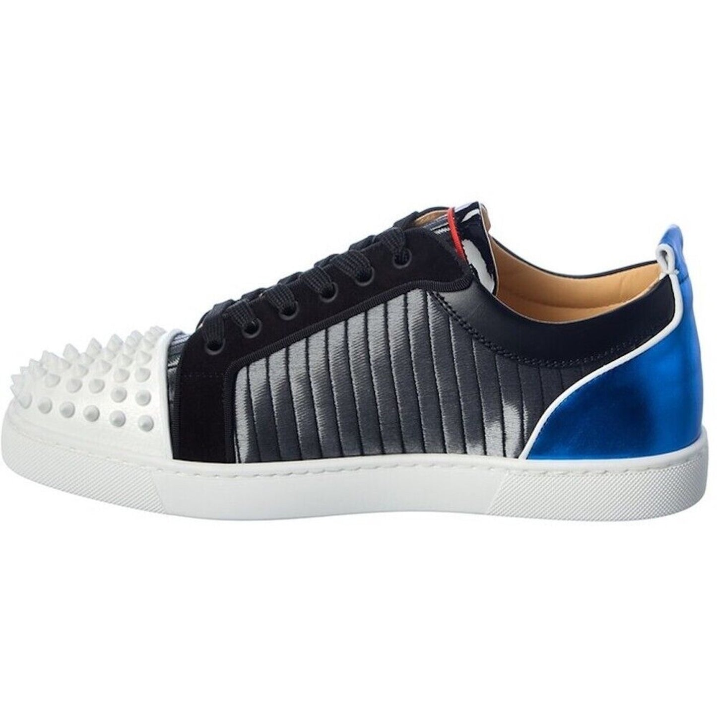 Christian Louboutin Louis Junior Spikes Orlato Leather Sneakers