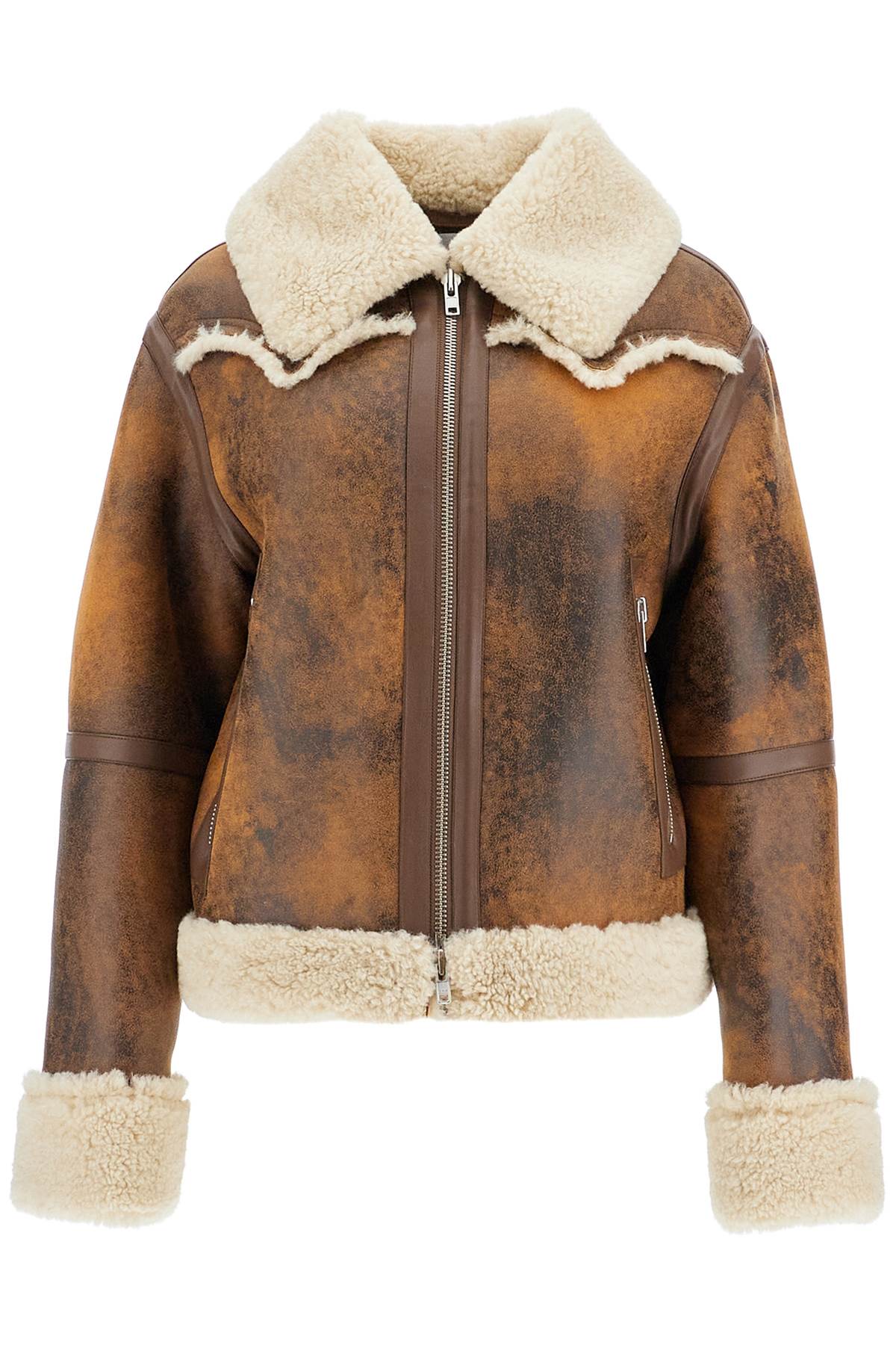 Stand Studio Lessie Faux Shearling Jacket