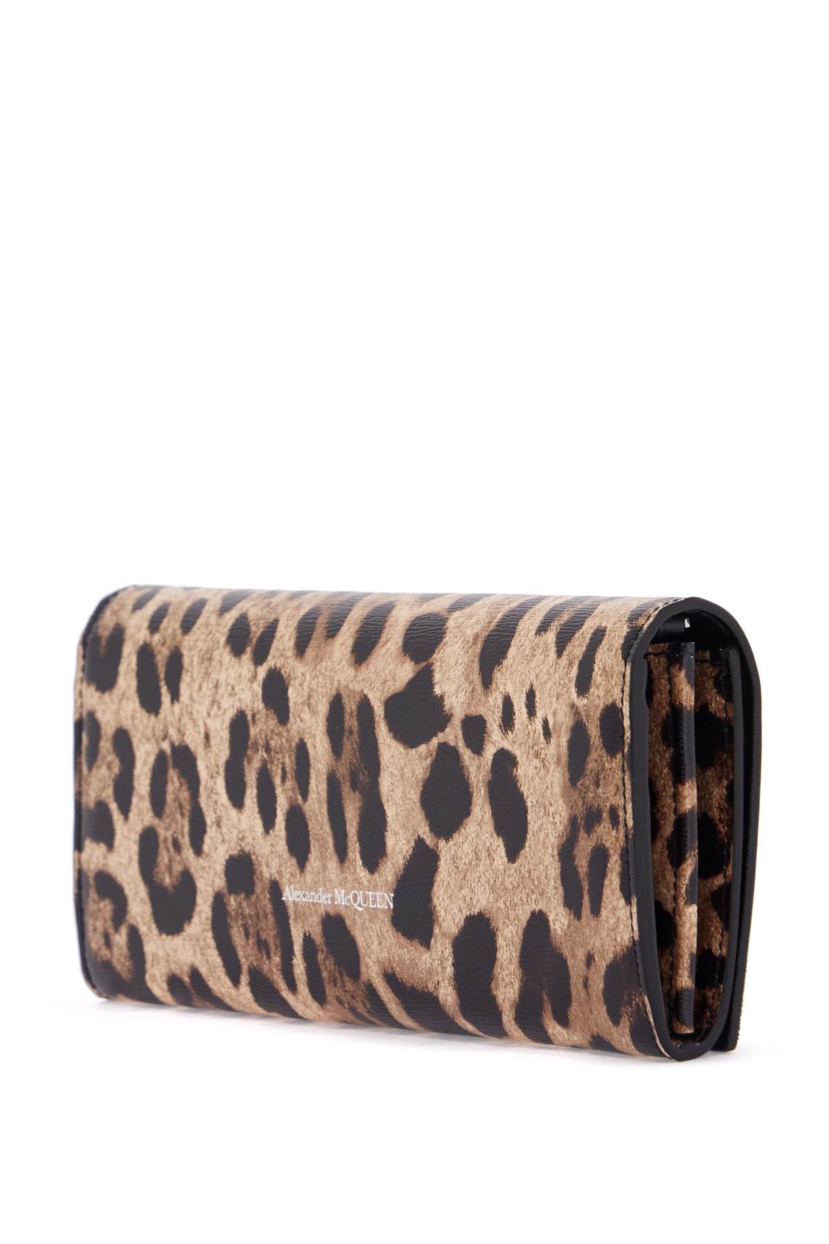 Alexander Mcqueen Mini Animal Print Eco-Leather Crossbody Bag