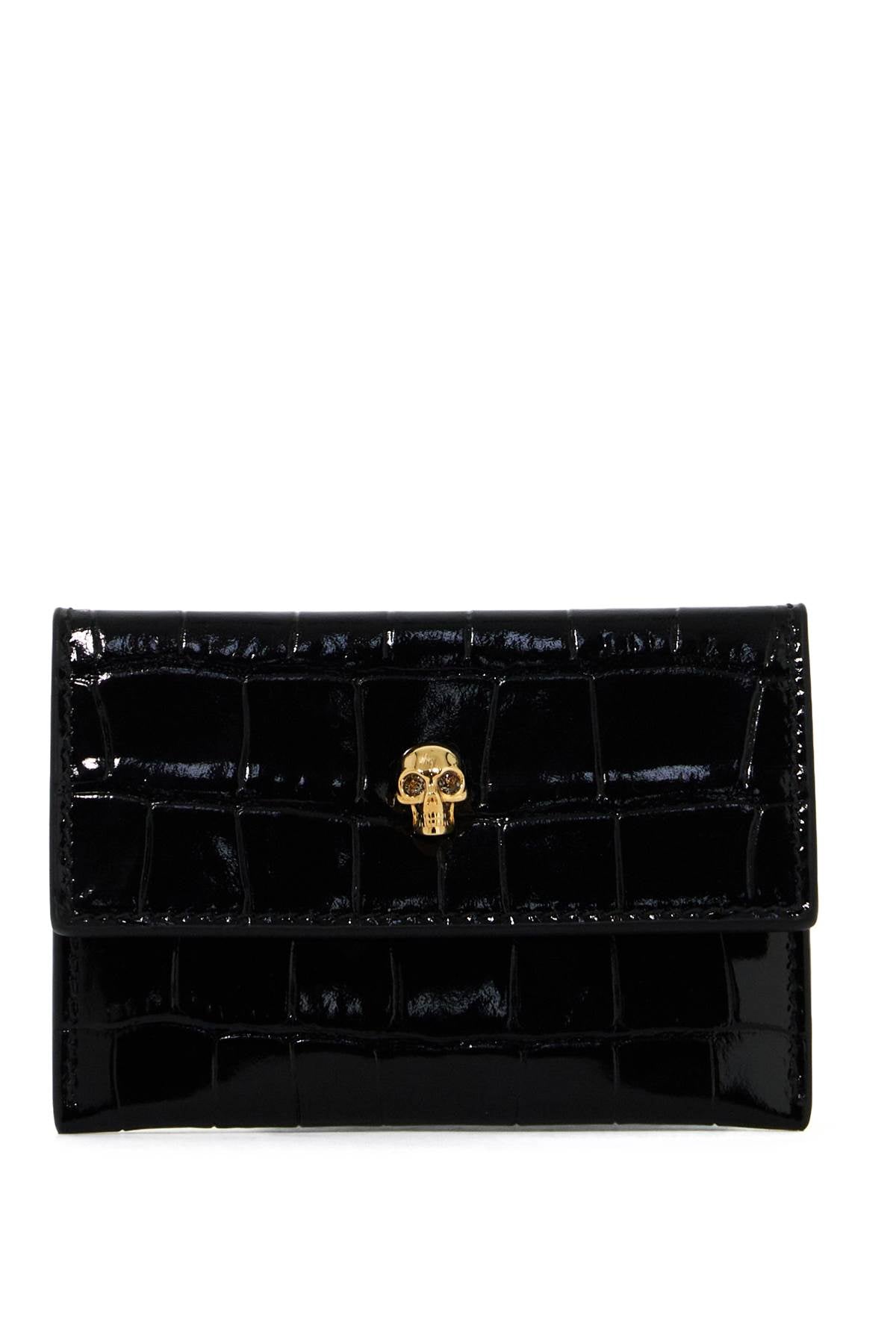 Alexander Mcqueen Envelope Skull Cardholder