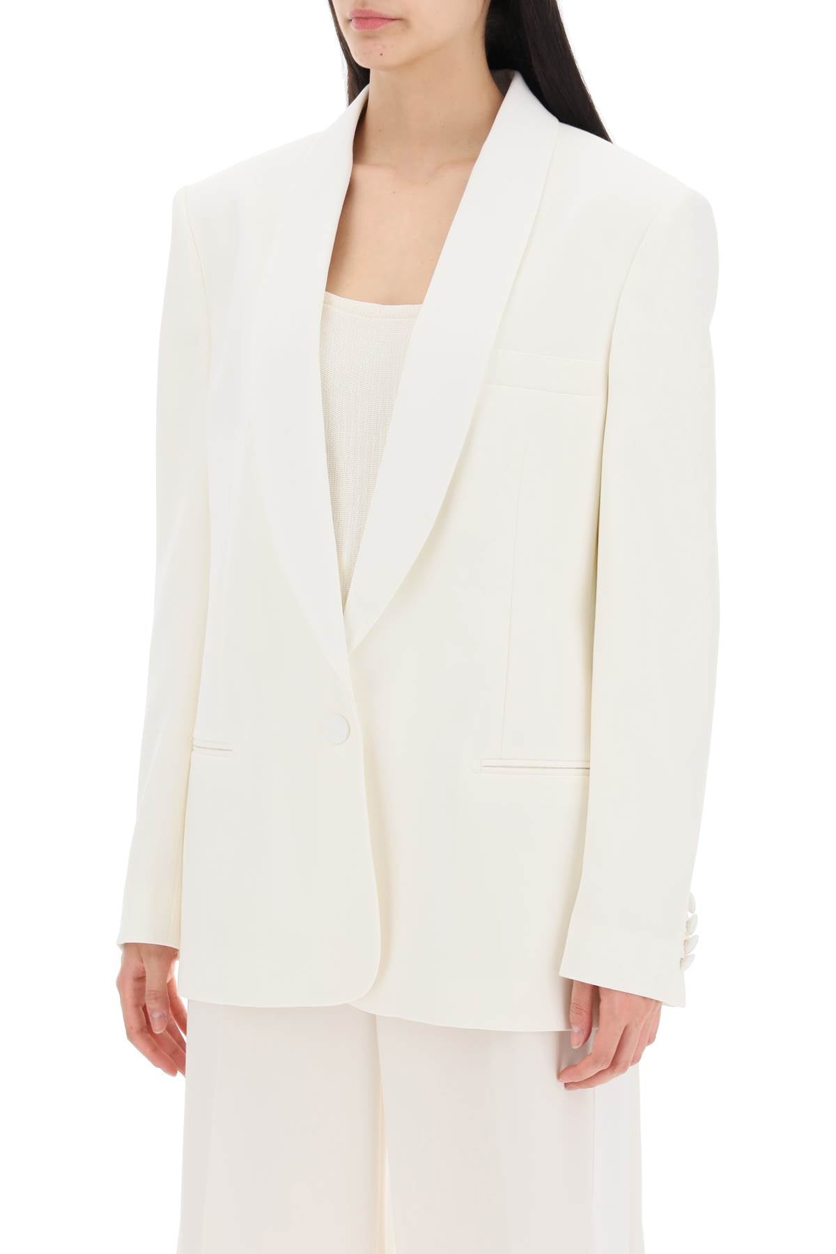 Stella Mccartney Single-Breasted Tailored Blazer With Sh