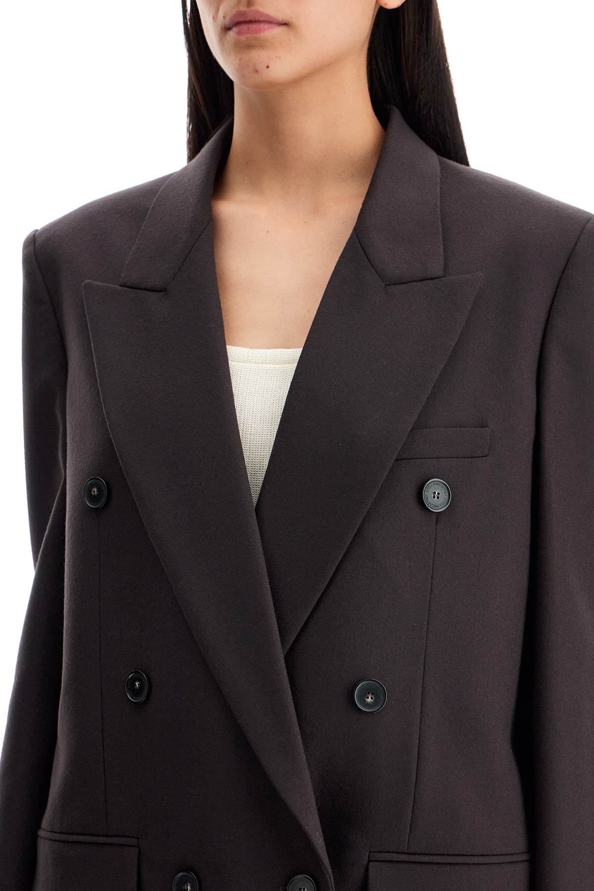 Stella Mccartney Double-Breasted Wool Blazer