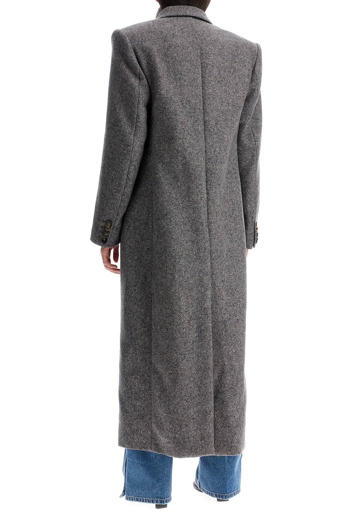 Stella Mccartney Maxi Tweed Coat In