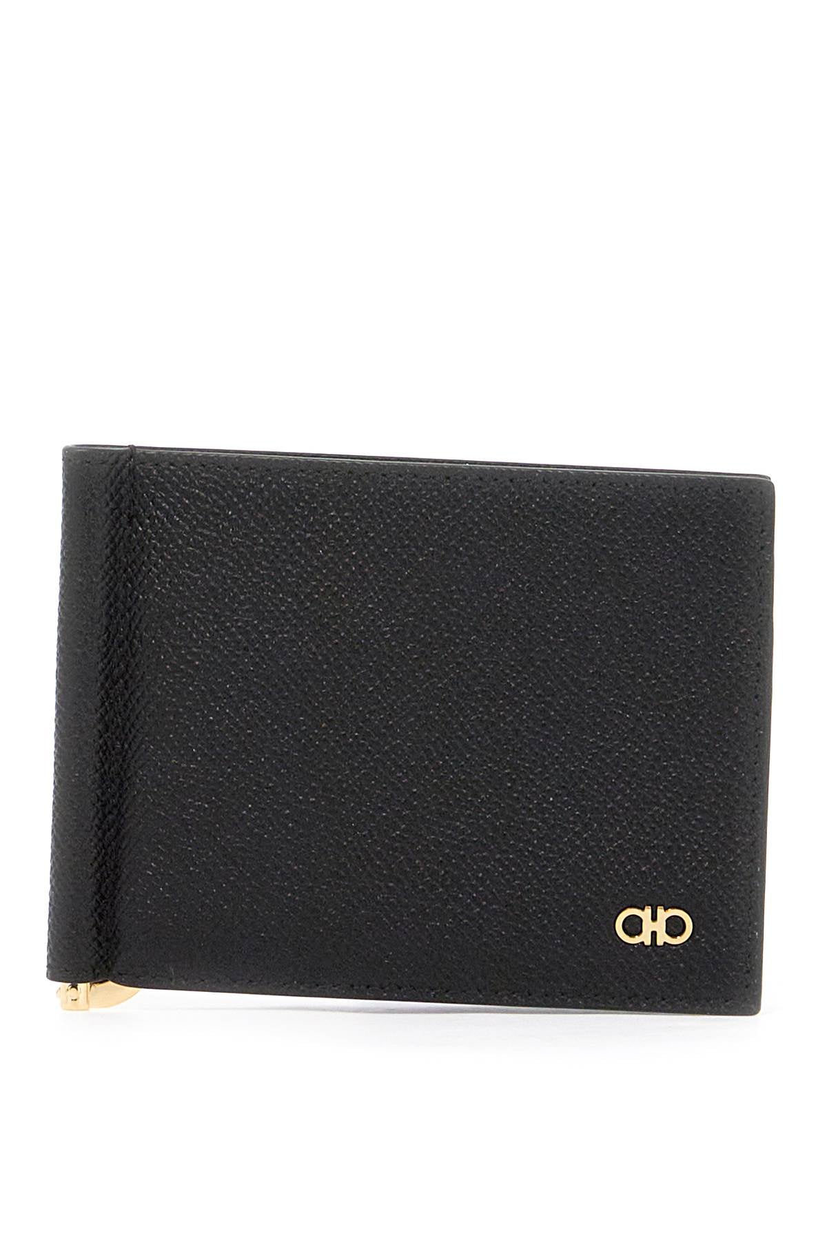 Ferragamo Gancini Wallet With Clip