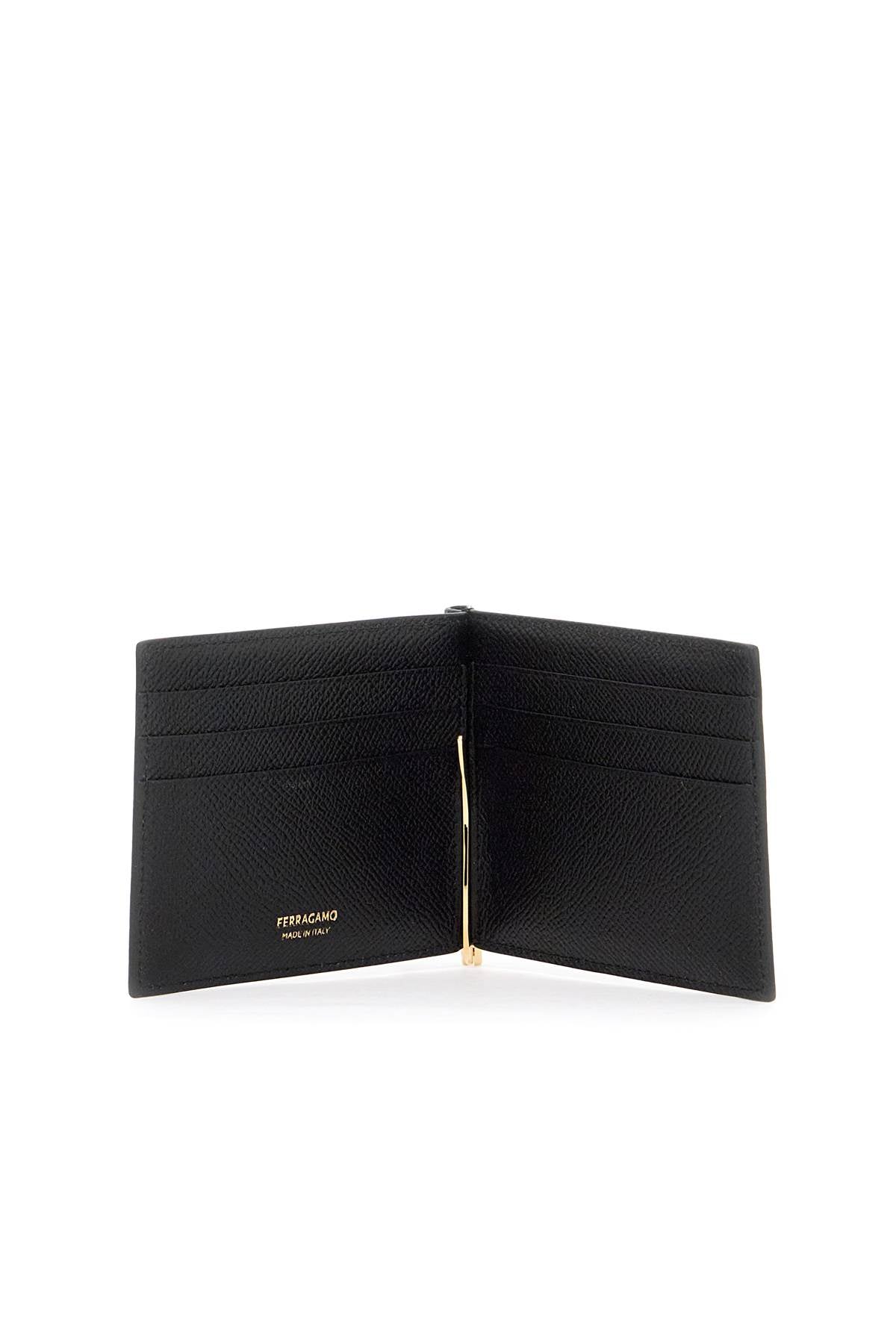 Ferragamo Gancini Wallet With Clip