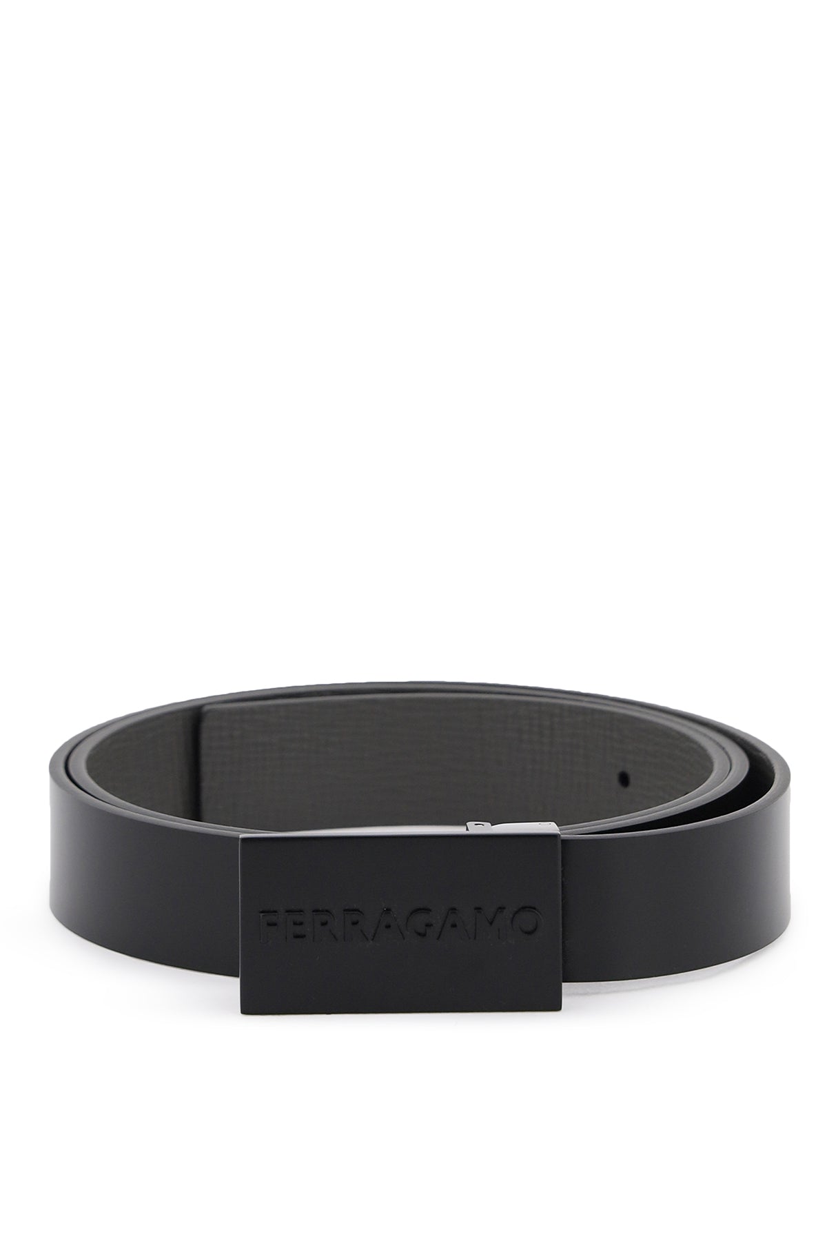 Ferragamo Reversible Plate Buckle Belt