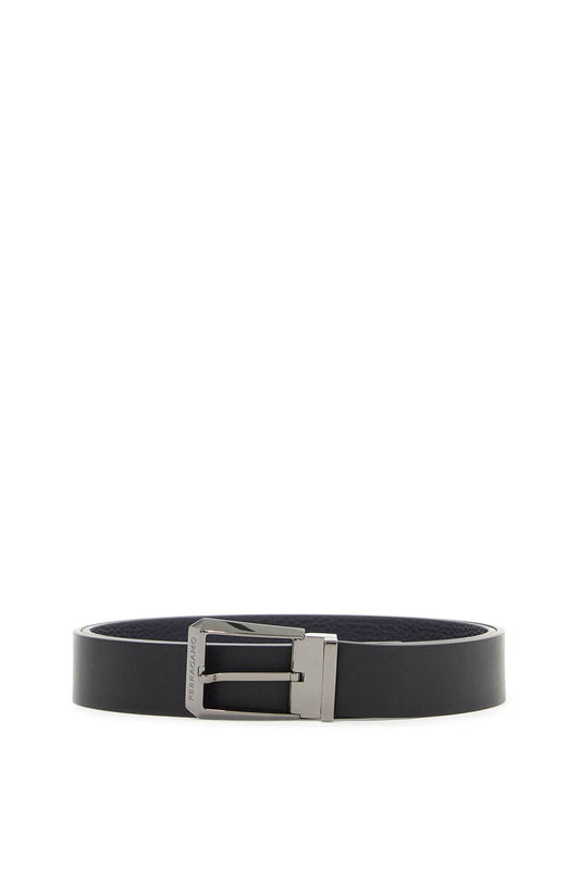 Ferragamo Reversible Belt With Square Buckle