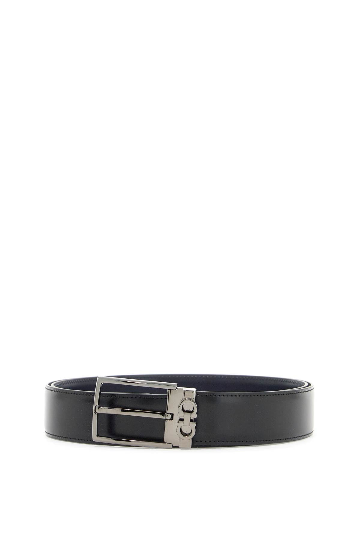 Ferragamo Reversible Belt With Gancini