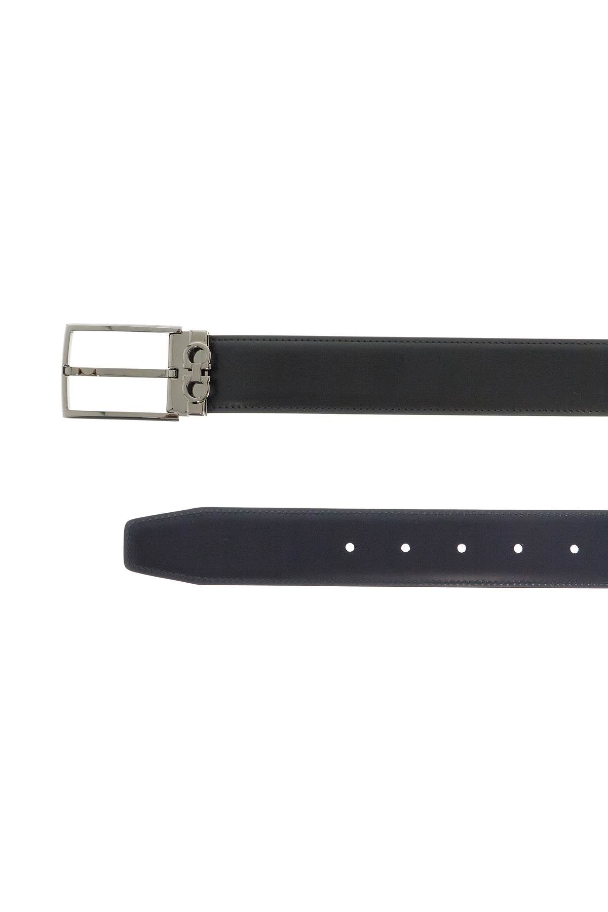 Ferragamo Reversible Belt With Gancini