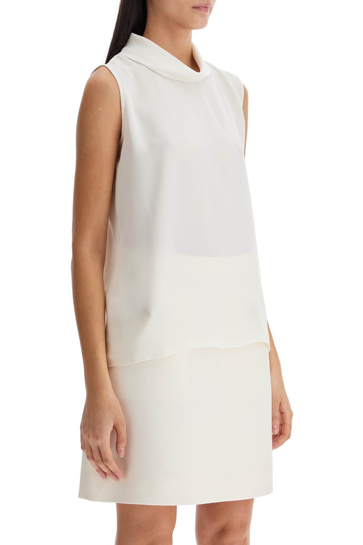 Valentino Garavani Sleeveless Silk Top Without