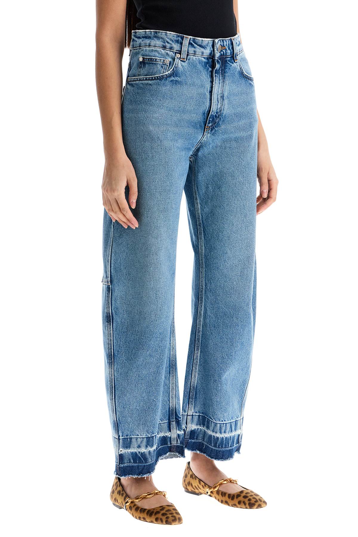 Stella Mccartney Vintage Effect Barrel Jeans For Men