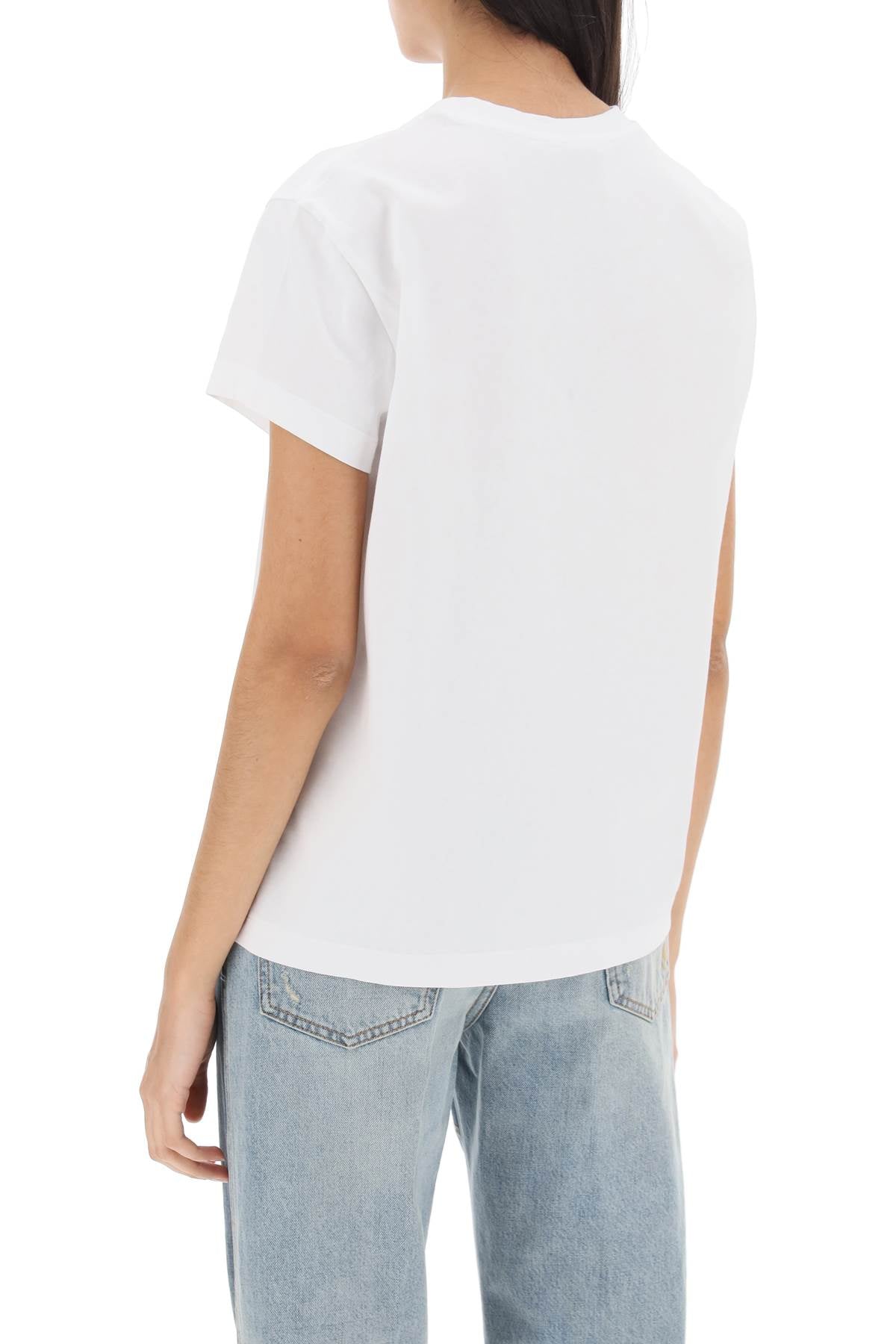 Stella Mccartney T-Shirt With Embroidered Signature