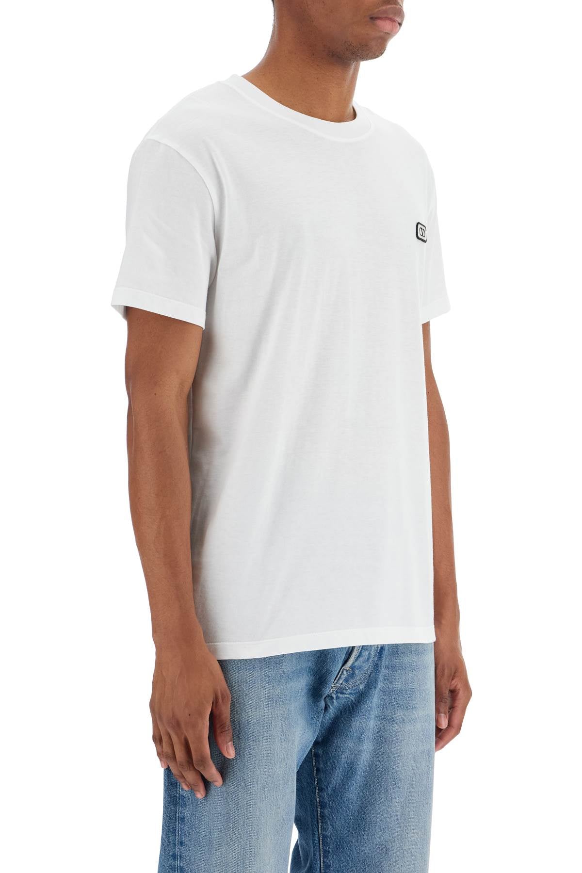 Valentino Garavani Vlogo Patch T-Shirt With