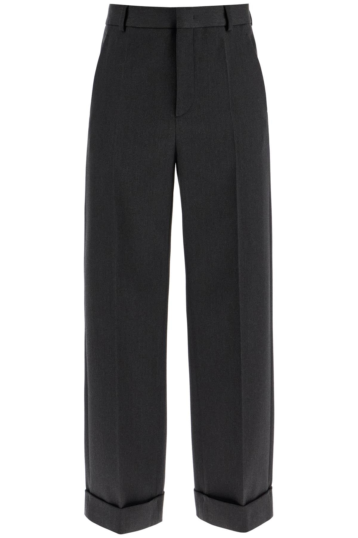 Valentino Garavani Grain De Poudre Trousers With