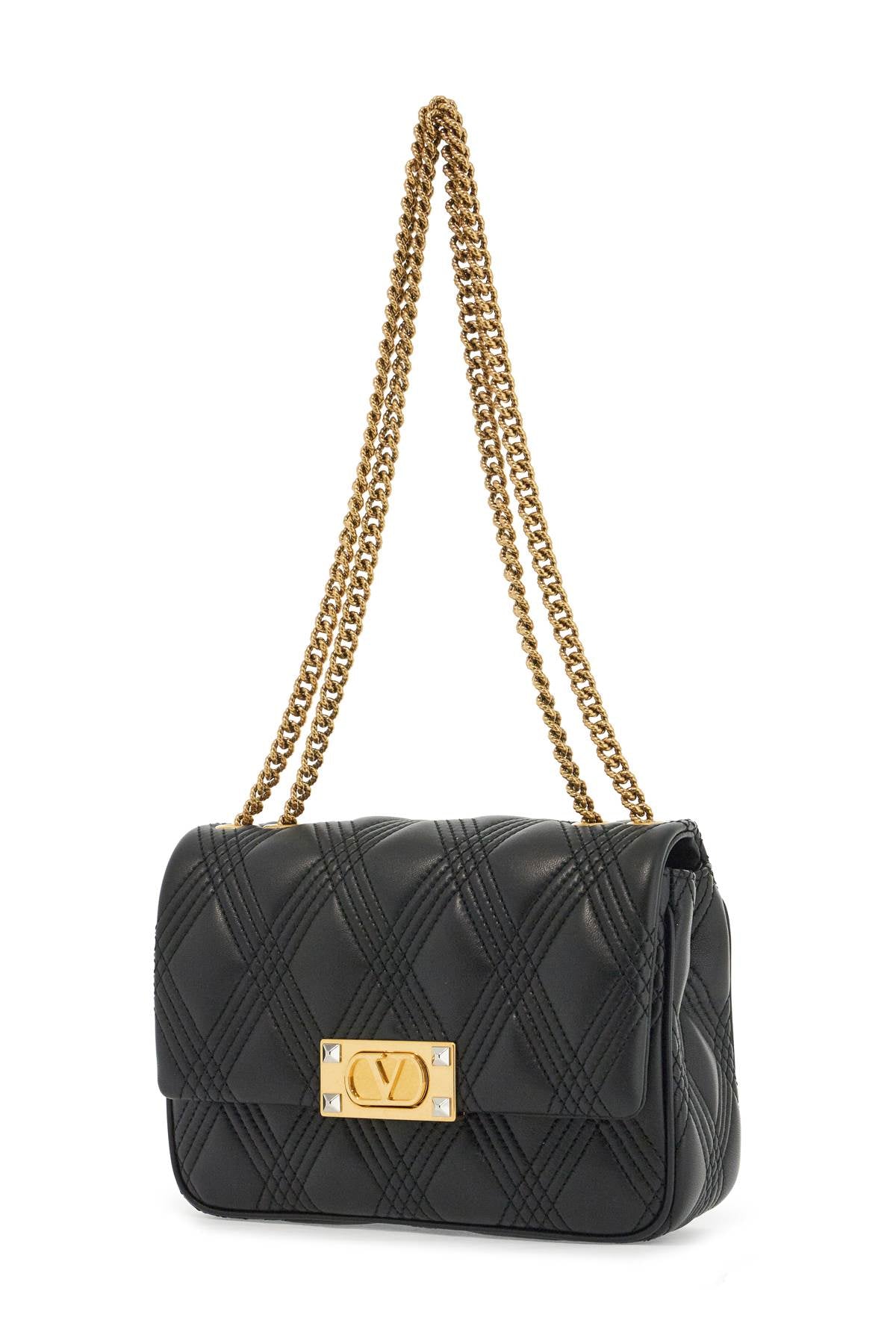 Valentino Garavani Quilted Shoulder Bag With