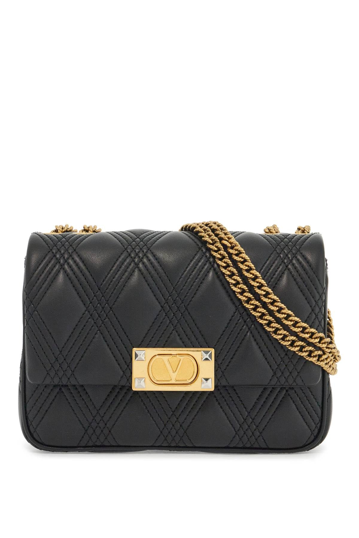 Valentino Garavani Quilted Shoulder Bag With