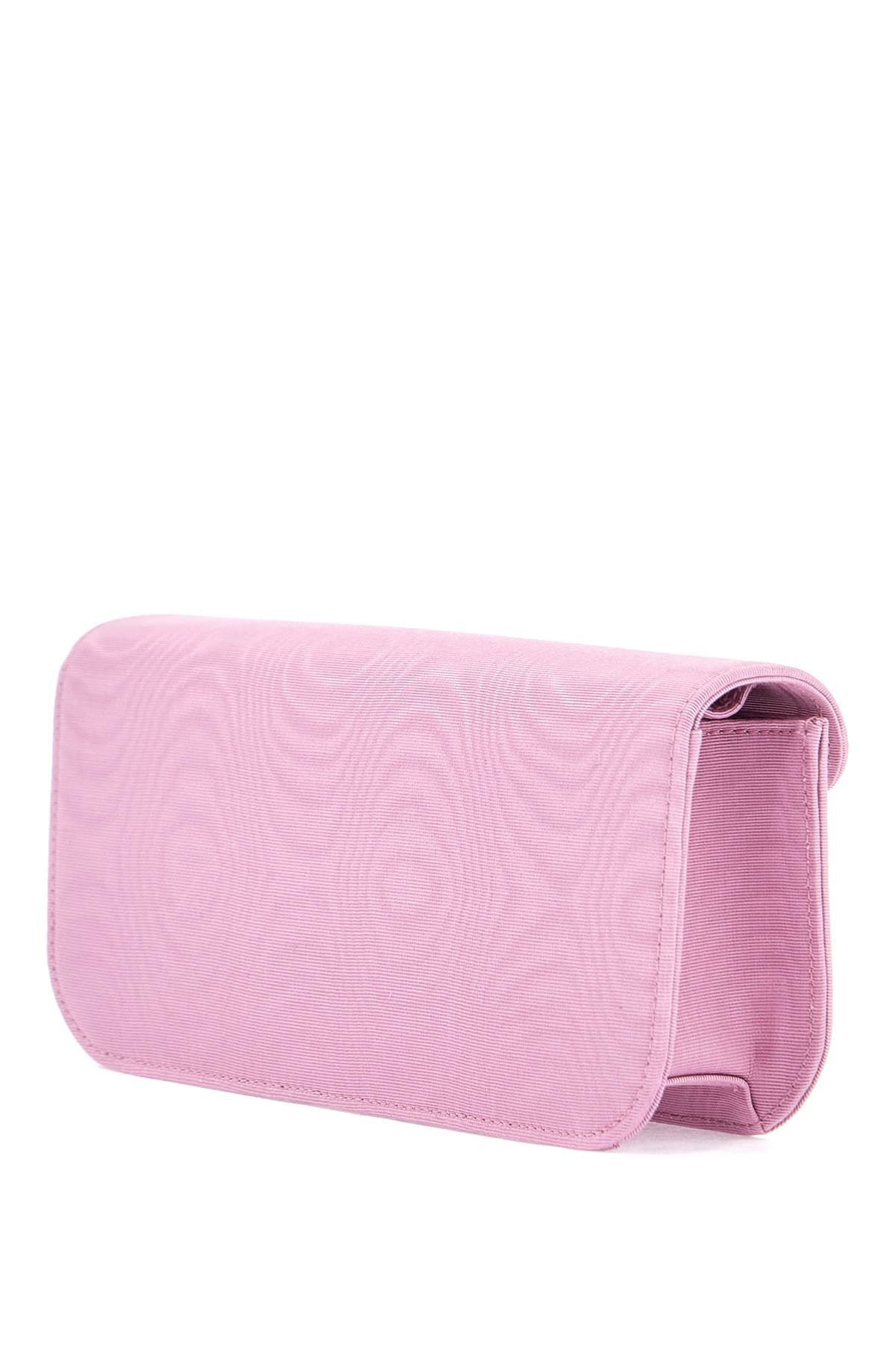 Valentino Garavani Loc Clutch In Moire Fabric