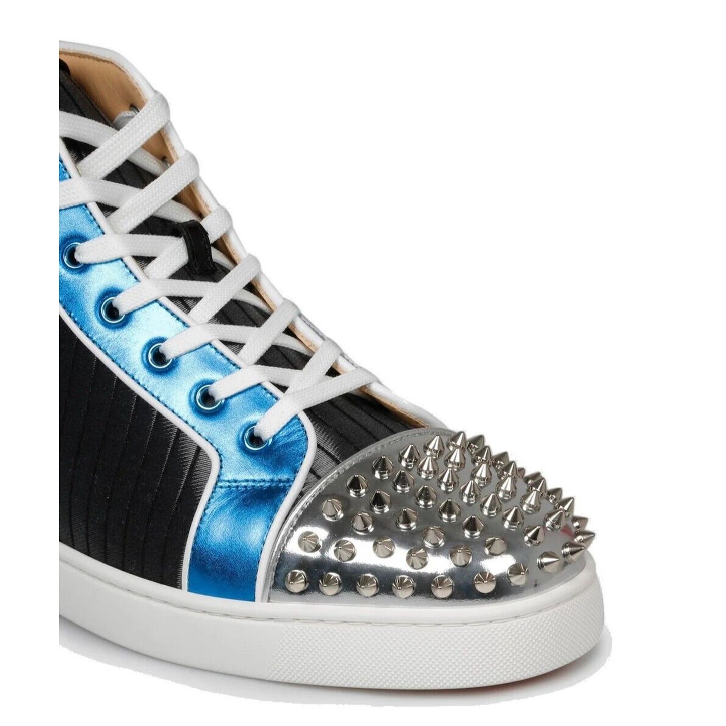 Christian Louboutin Lou spikes Louis Limited edition Hi-Top Sneakers Blue