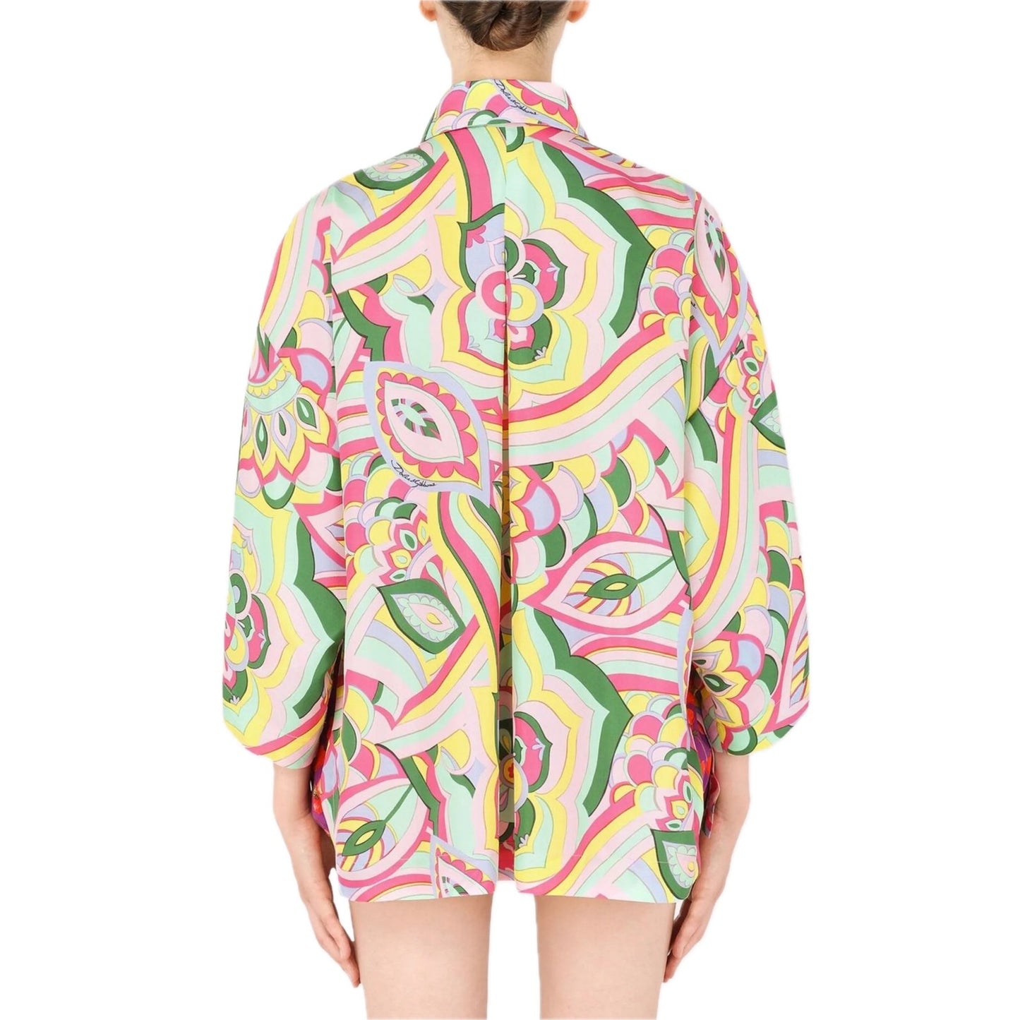 NWT Dolce & Gabbana Dolce & Gabbana abstract-print silk shirt IT 40 US S