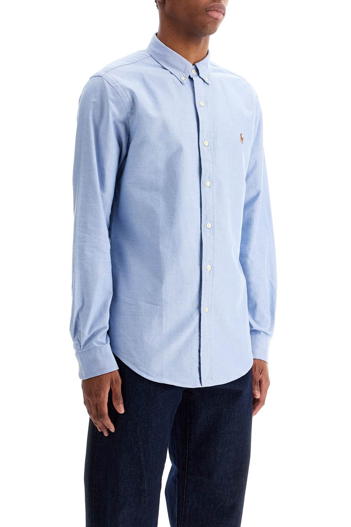 Polo Ralph Lauren Slim Fit Shirt In Oxford Cotton