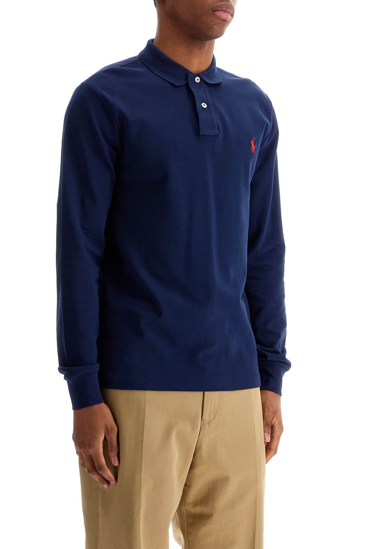 Polo Ralph Lauren Slim Fit Long Sleeve Polo Shirt