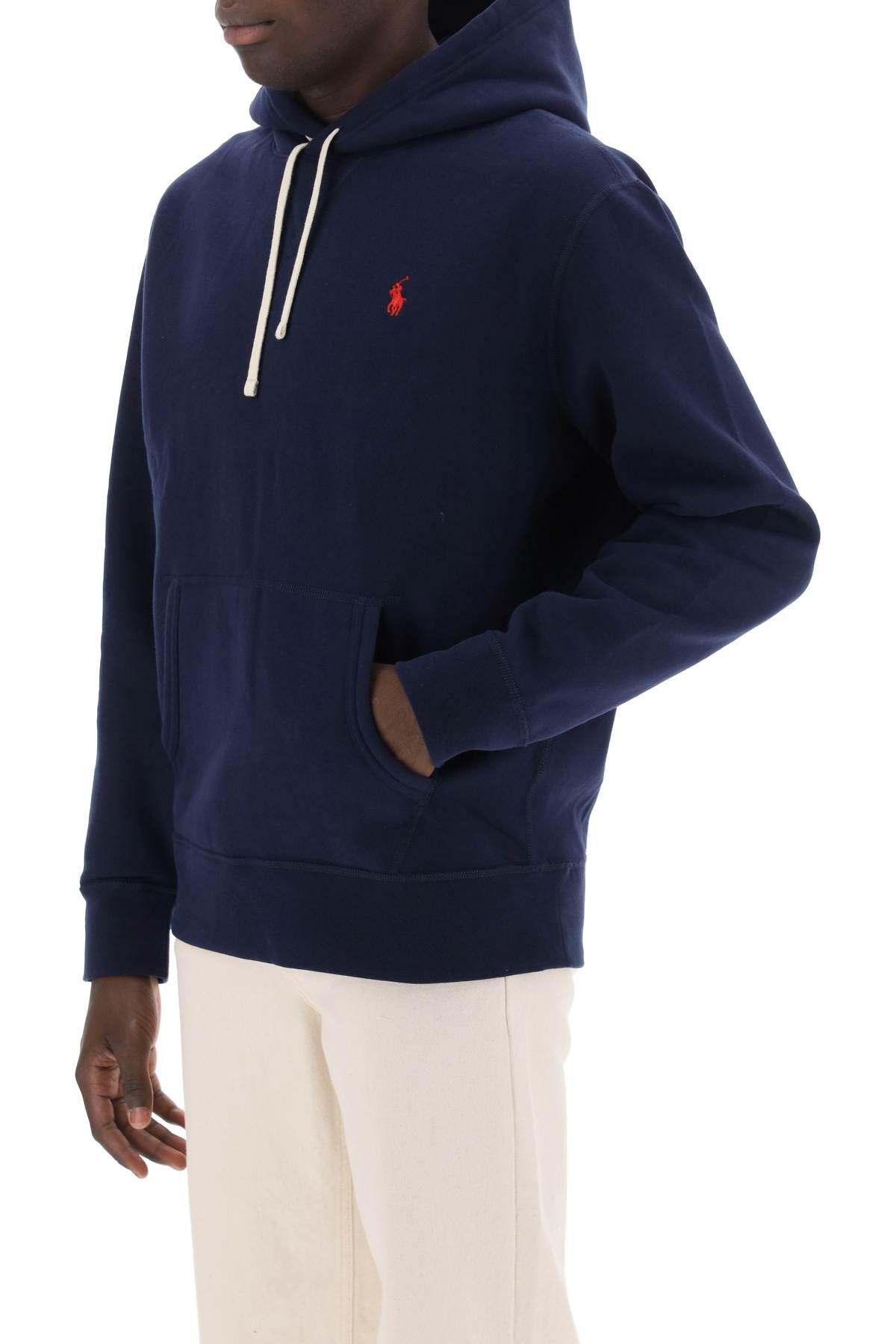 Polo Ralph Lauren Fleece-Back Cotton Hoodie