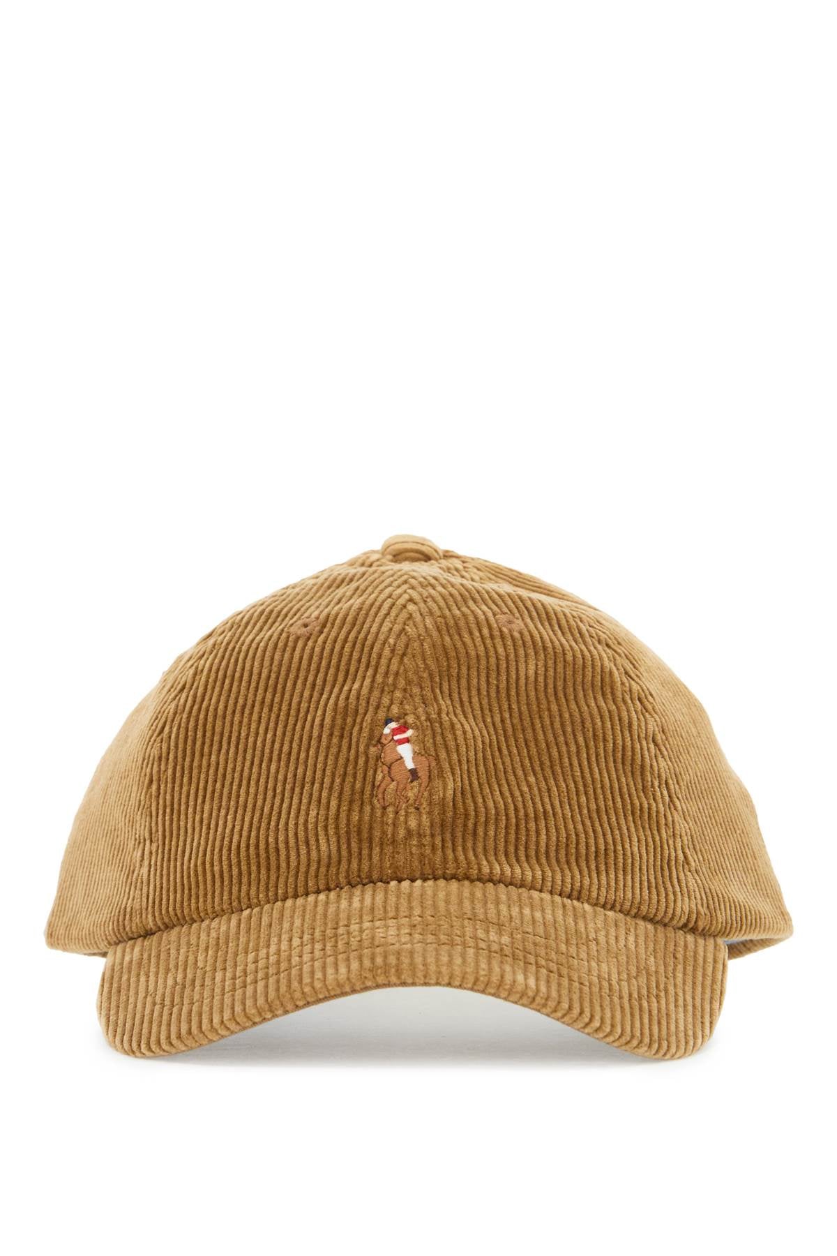 Polo Ralph Lauren Velvet Ribbed Baseball Cap With Nine