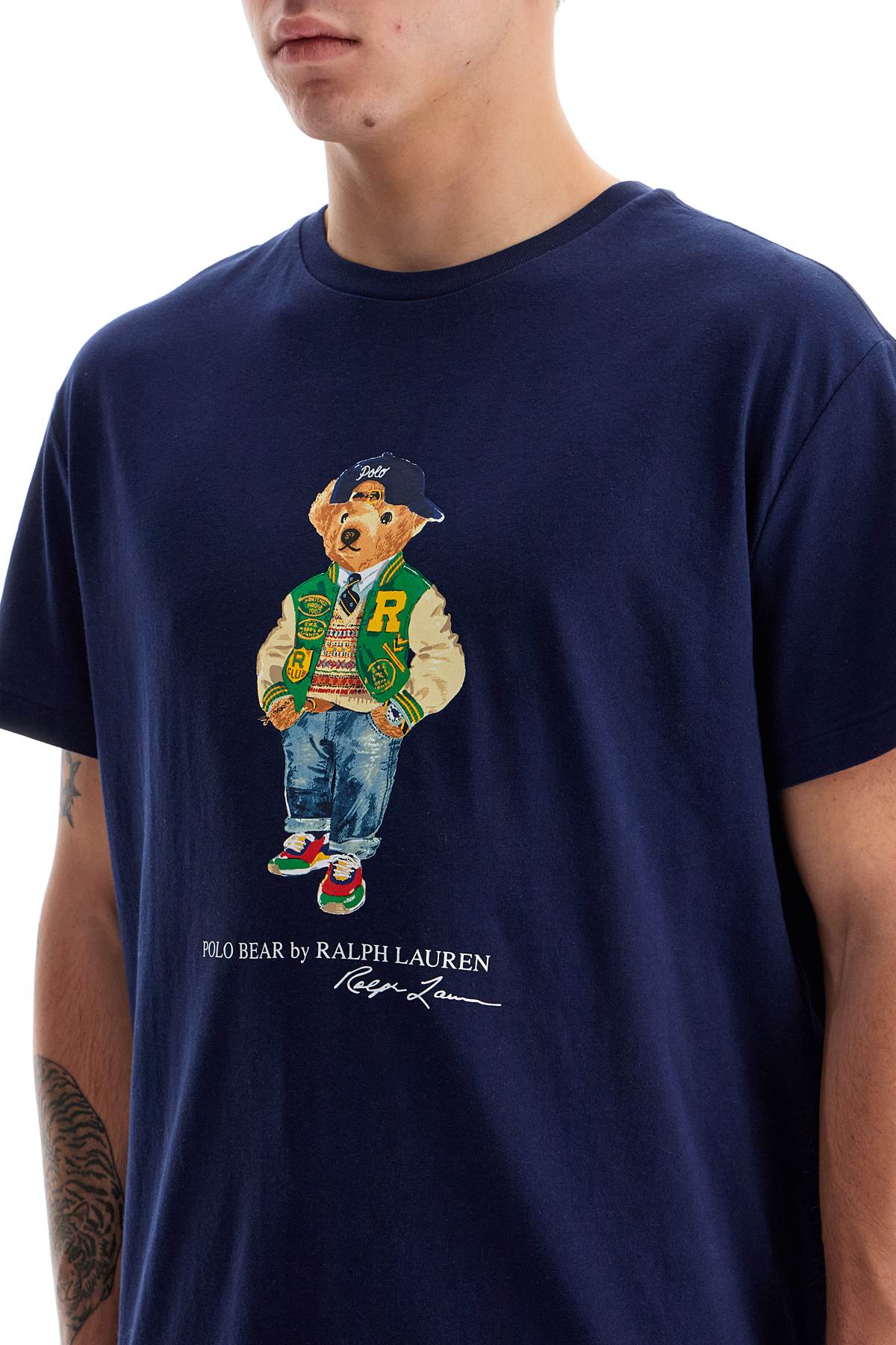 Polo Ralph Lauren Classic Fit T-Shirt With Polo Bear Print