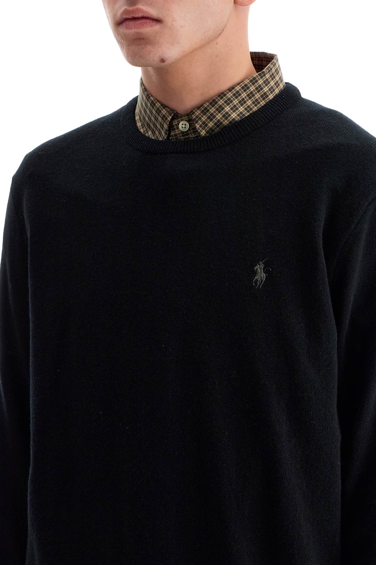 Polo Ralph Lauren Wool Pullover With Pony Embroidery