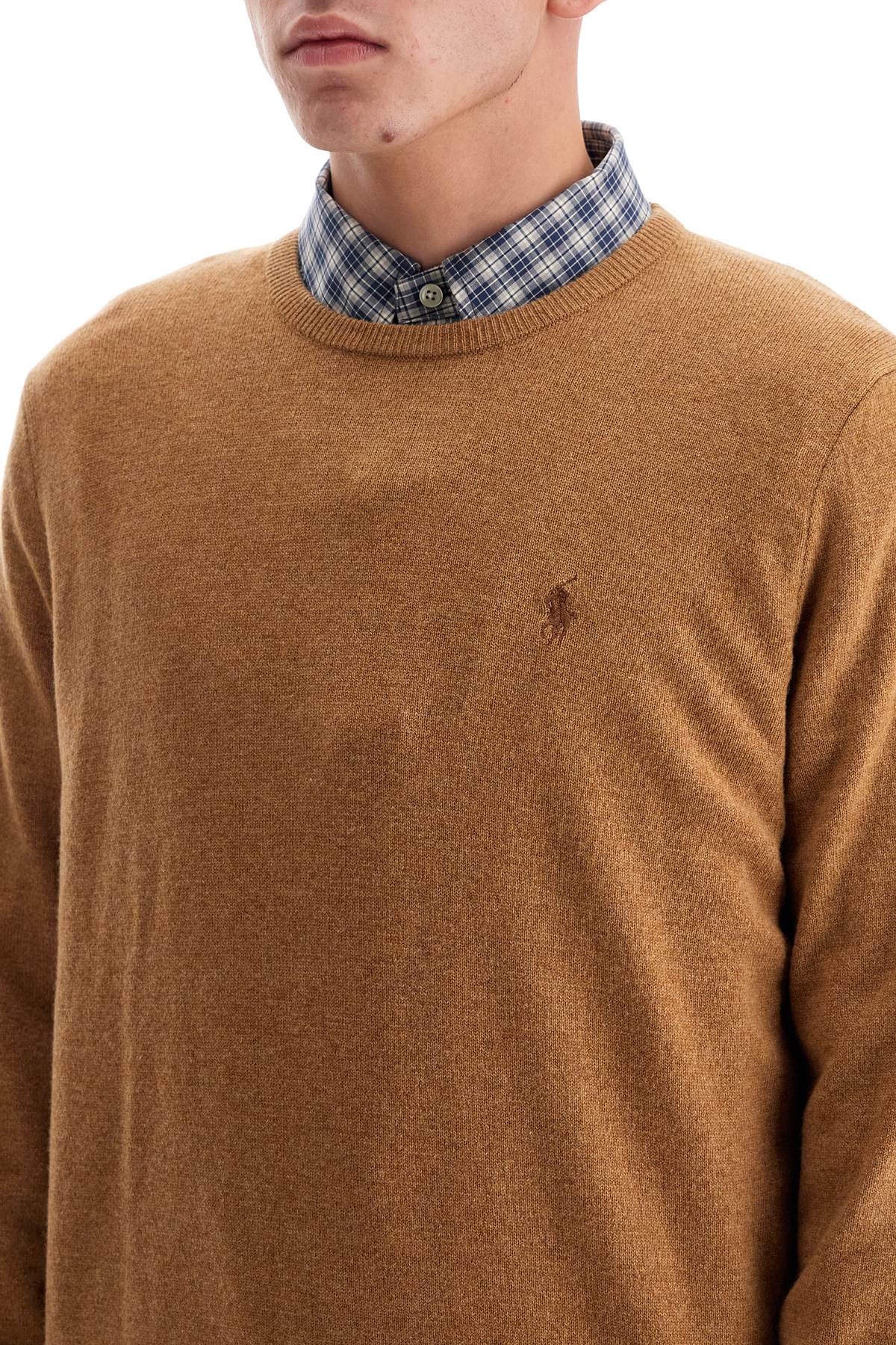 Polo Ralph Lauren Wool Pullover With Pony Embroidery